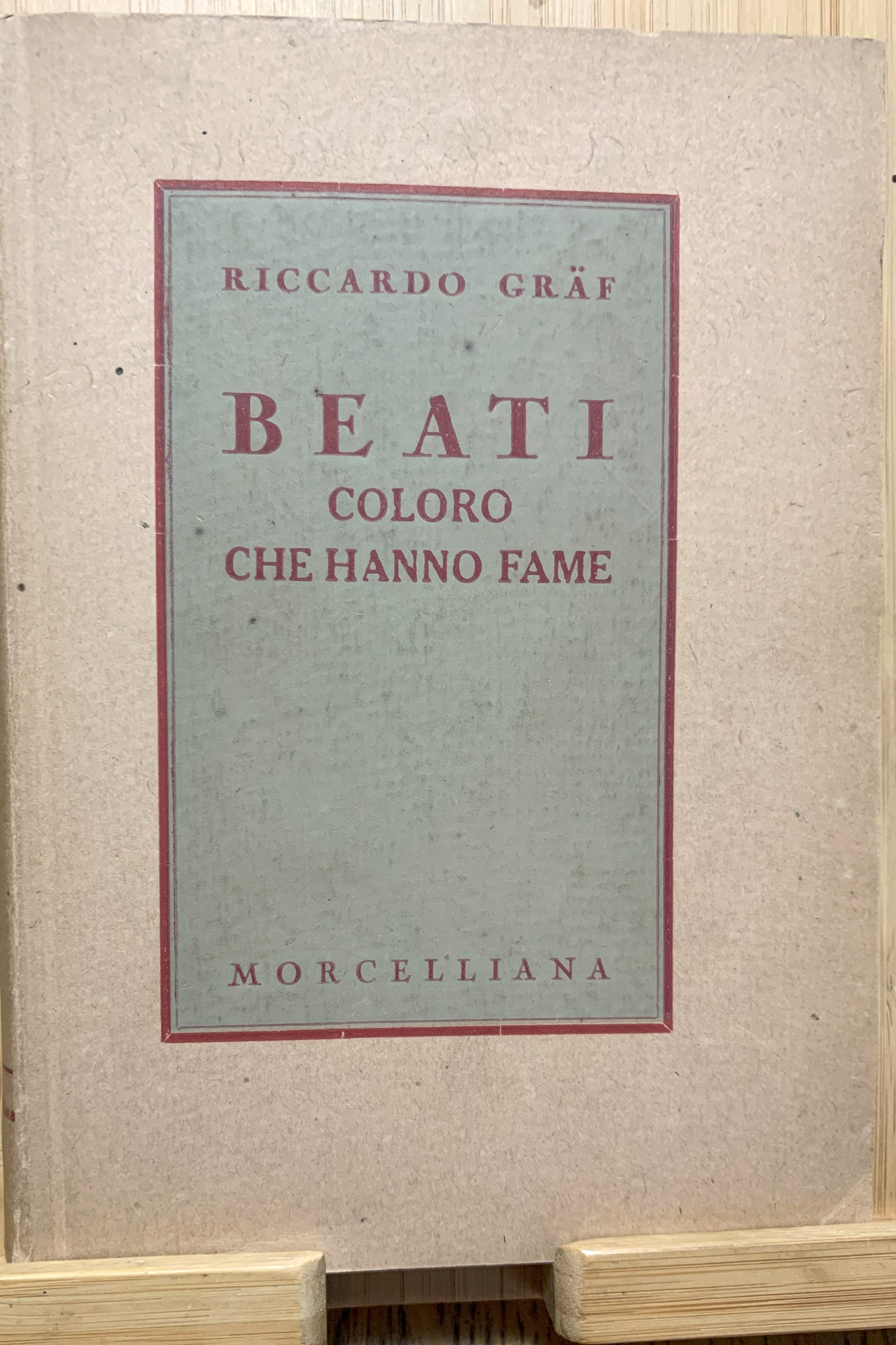 Beati coloro che hanno fame