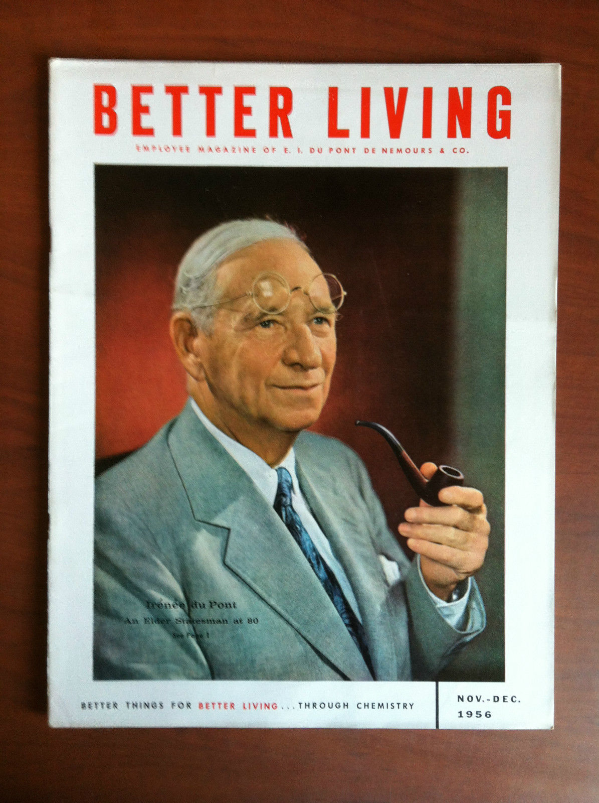 Better Living Novemnber-December 1956 Cover: Irénée du Pont - E16860