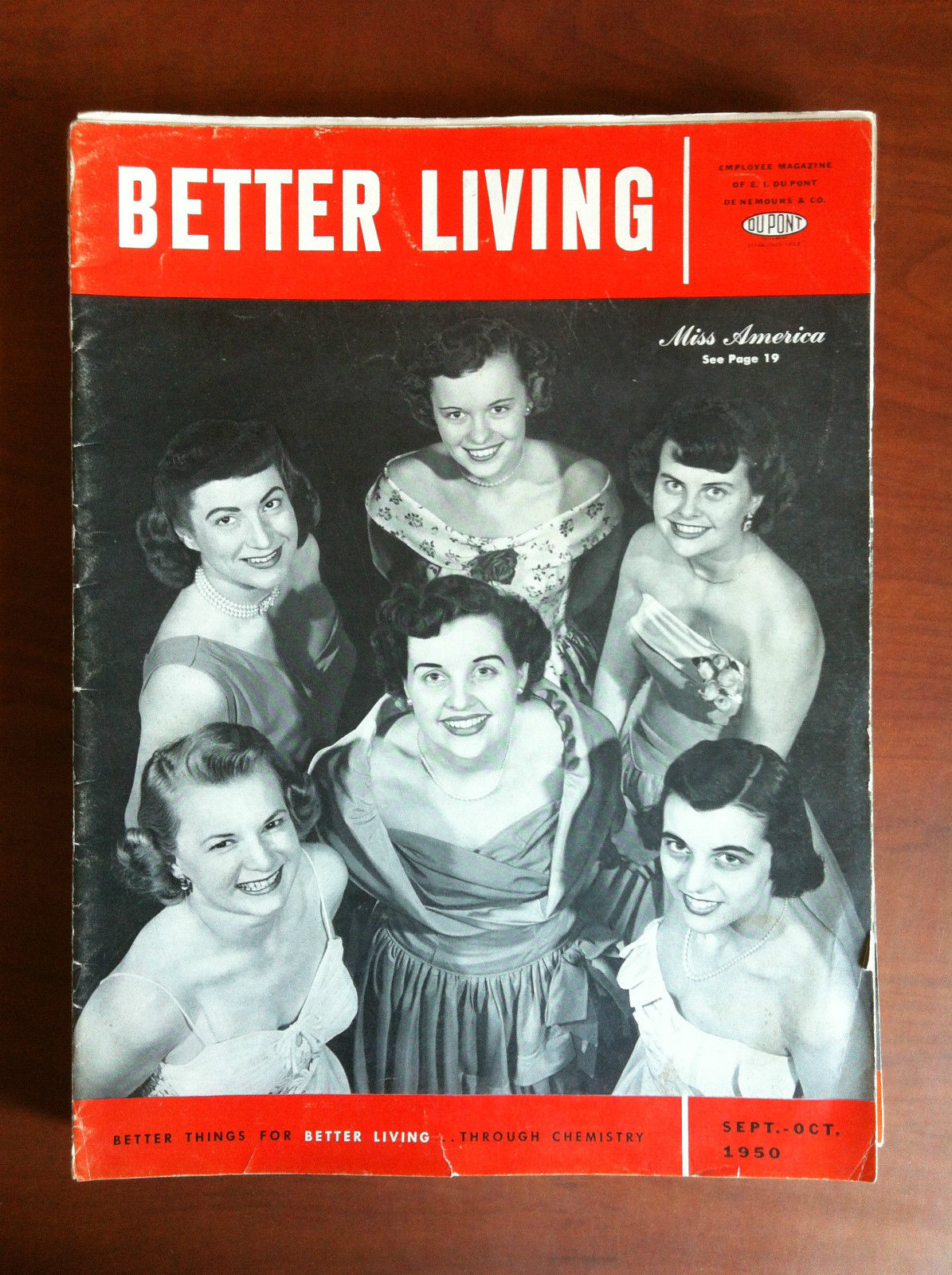 Better Living September-October 1950 Cover: Du Pont employed - E16848