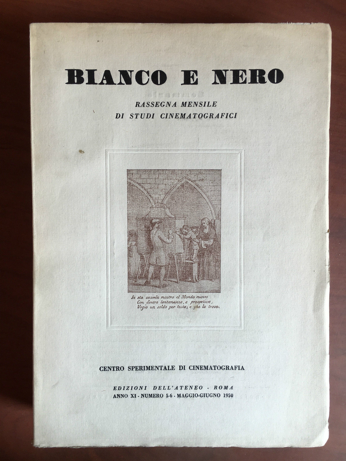 Bianco e Nero Anno XII n^ 5-6 Maggio-Giugno 1950 - …