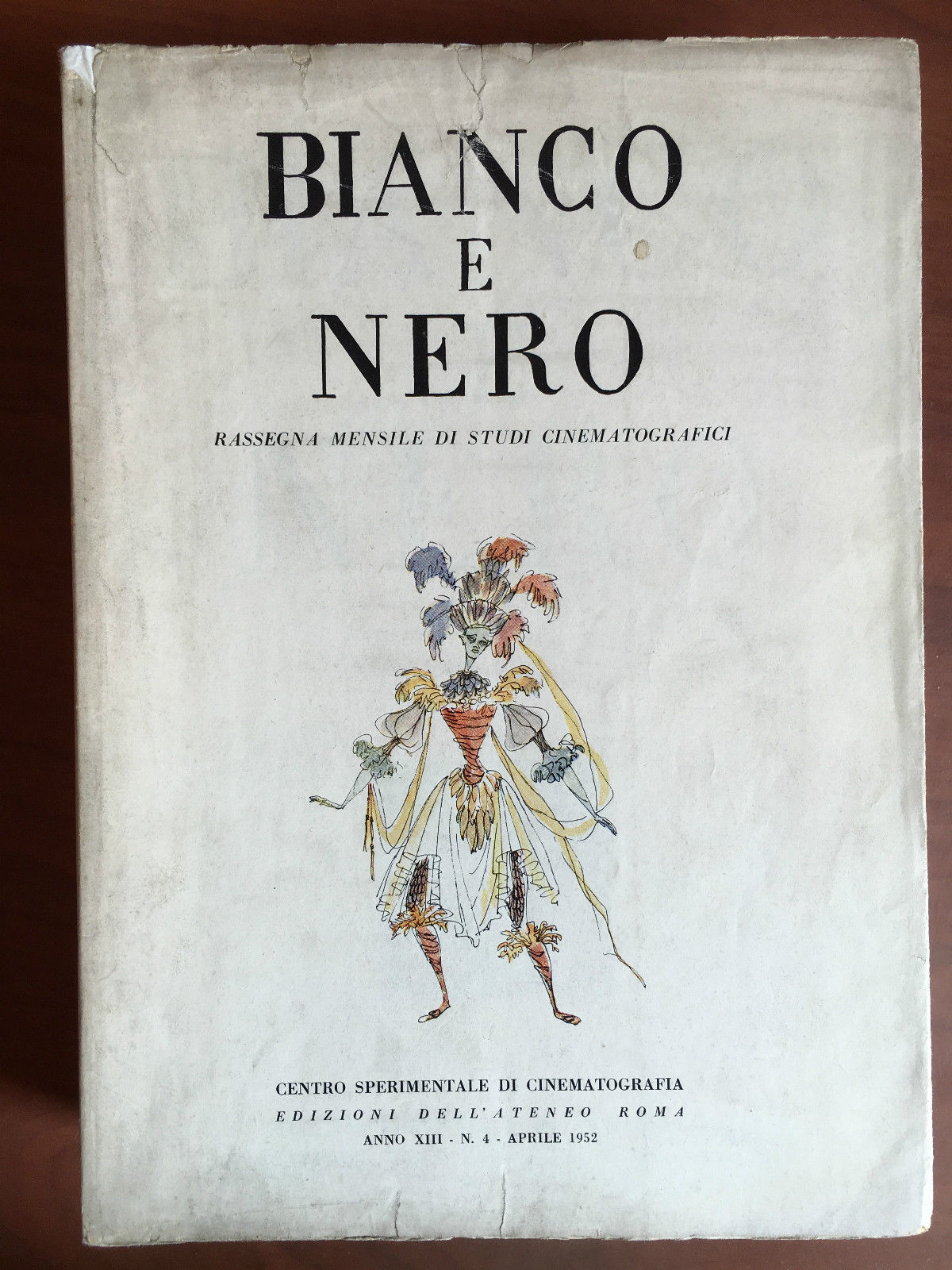 Bianco e Nero Anno XIII n^ 4 Aprile 1952 - …