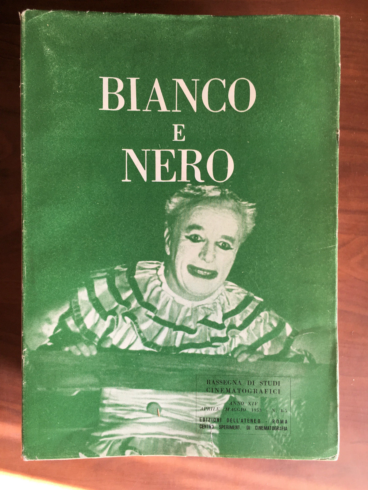 Bianco e Nero Anno XIV n^ 4-5 Aprile/Maggio 1953 - …