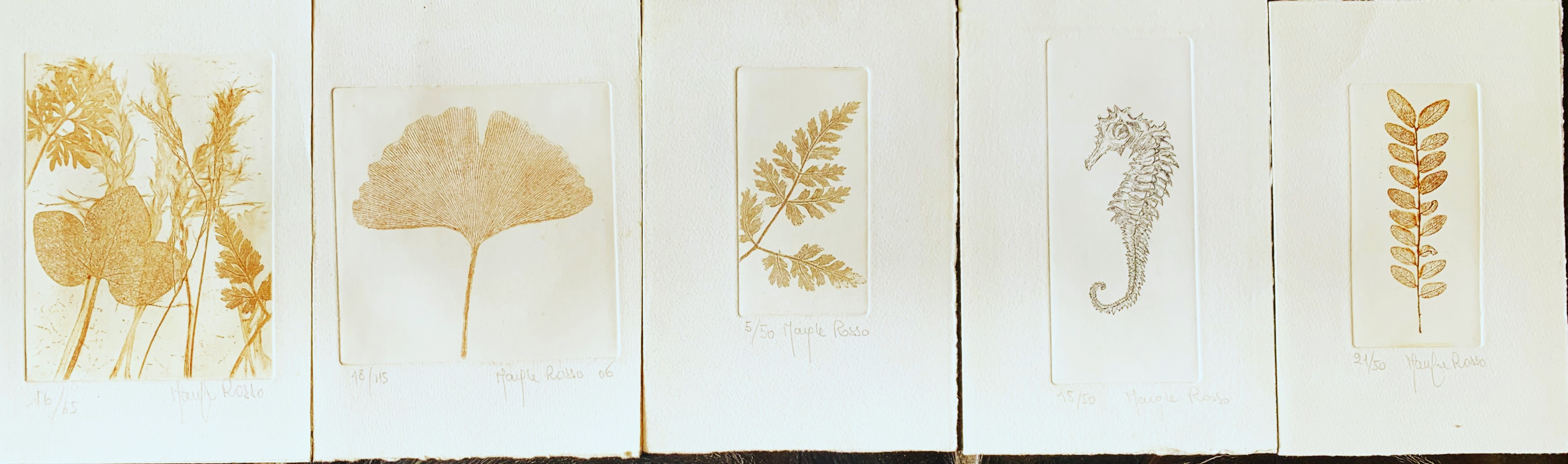 Biglietti augurali con acquaforte originale