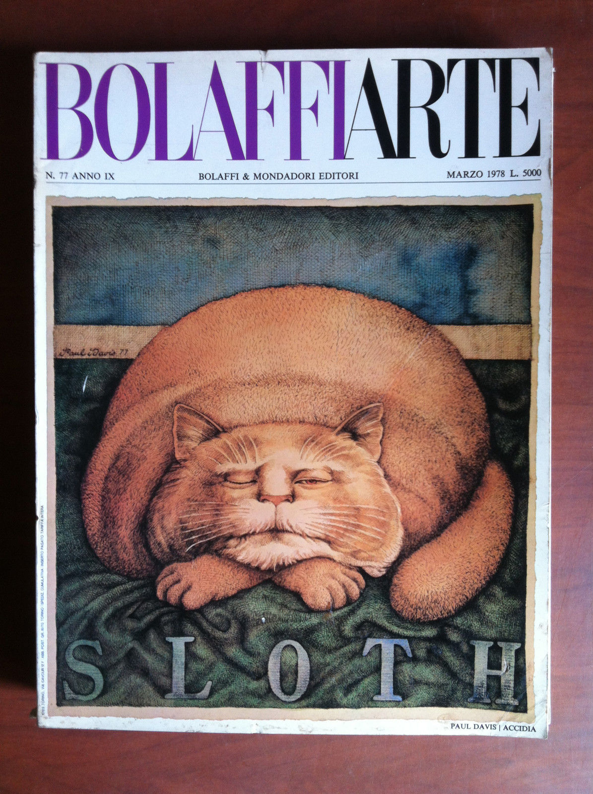 BolaffiArte Anno IX n^ 77 Marzo 1978 - E14166