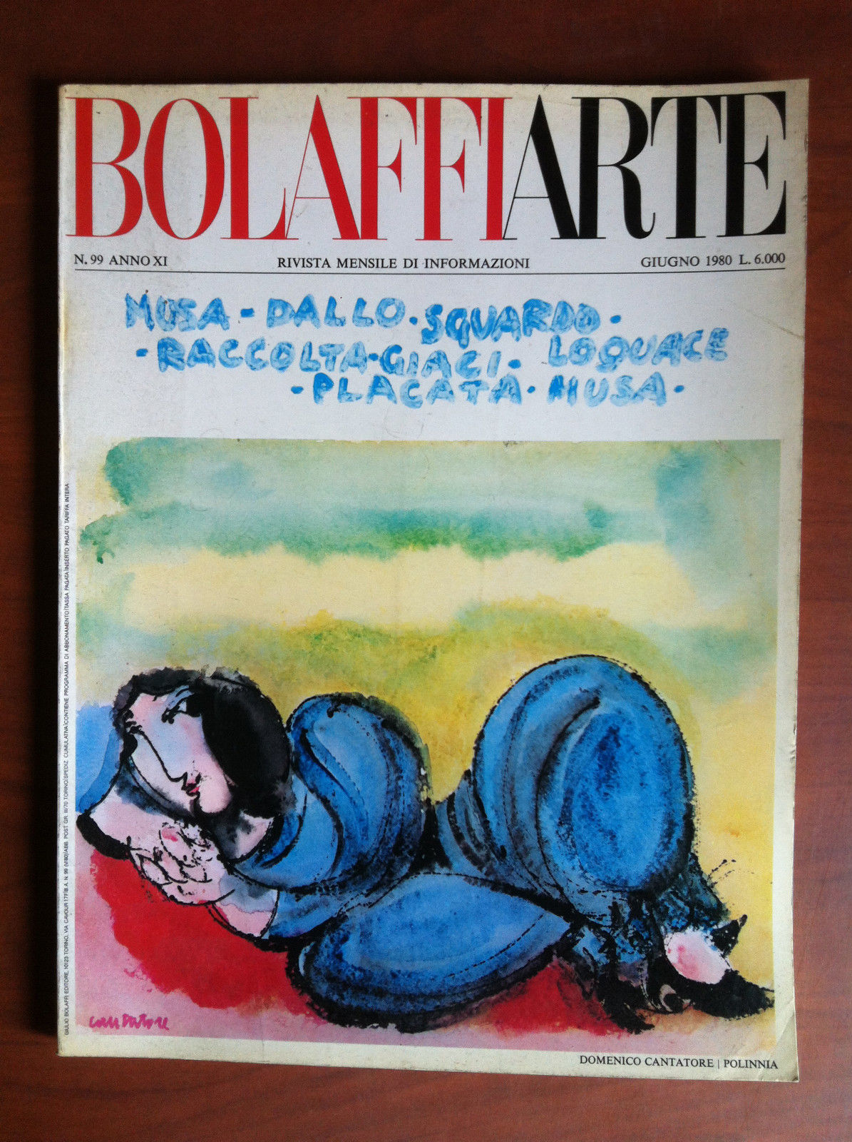 BolaffiArte Anno XI n^ 99 Giugno 1980 - E14168