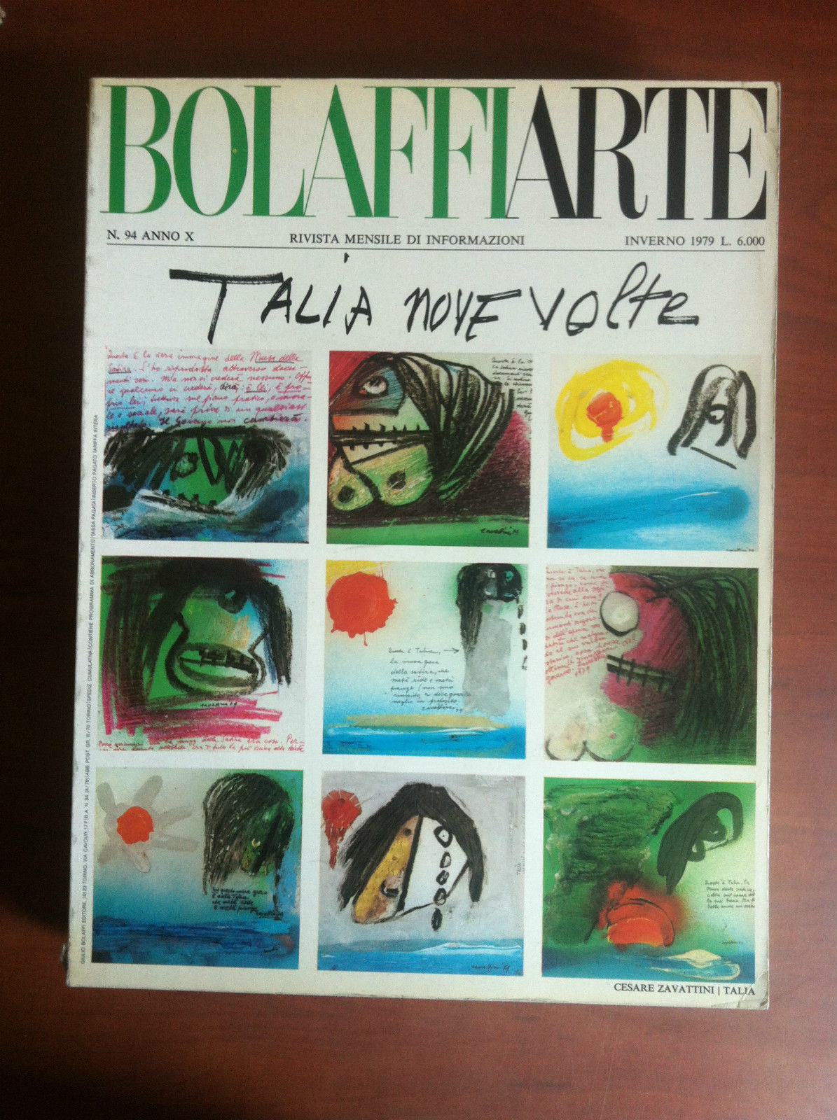 BolaffiArte n^ 94 Anno X Inverno 1979 - E18234