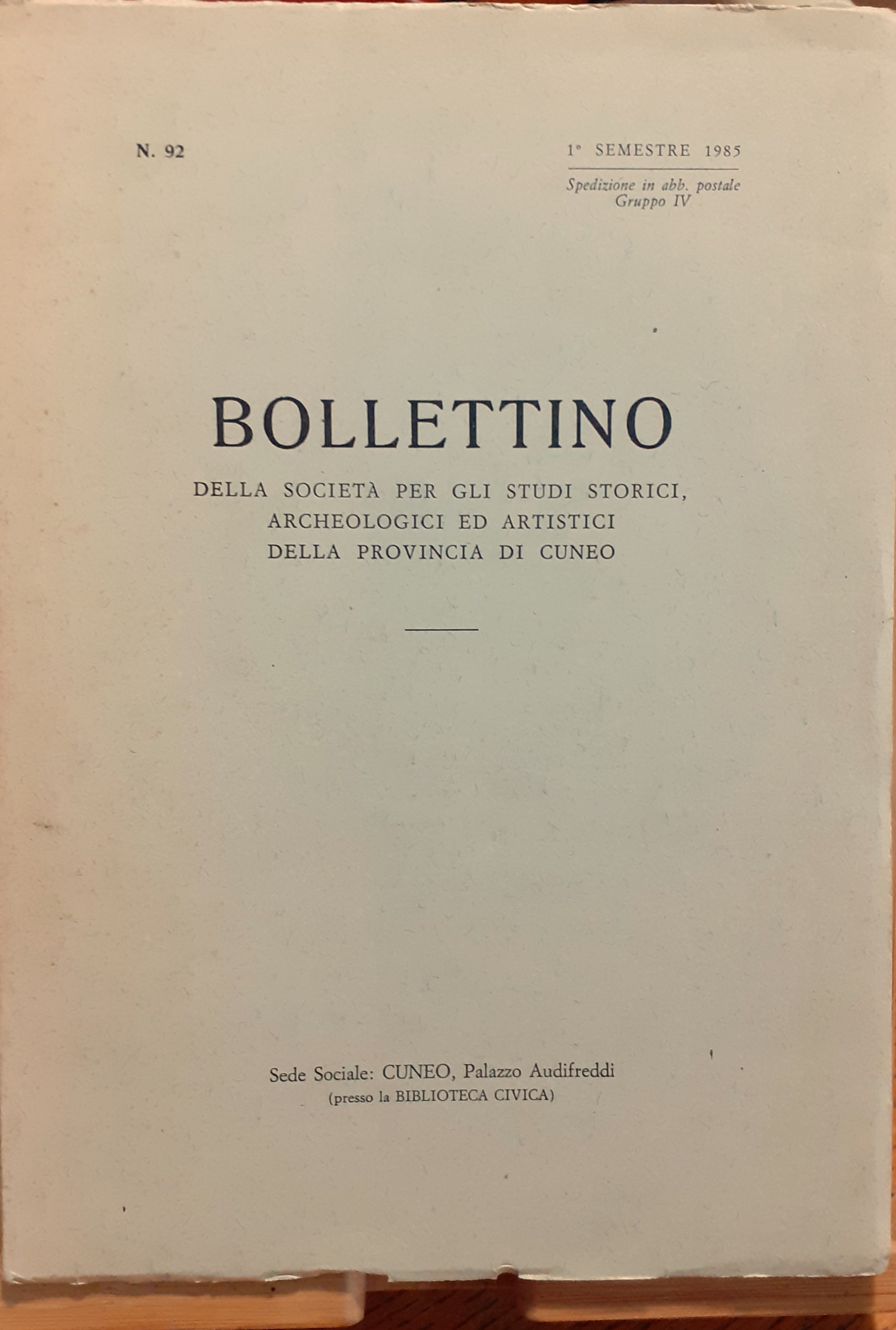 Bollettino della Società per gli Studi Storici, Archeologici ed Artistici …