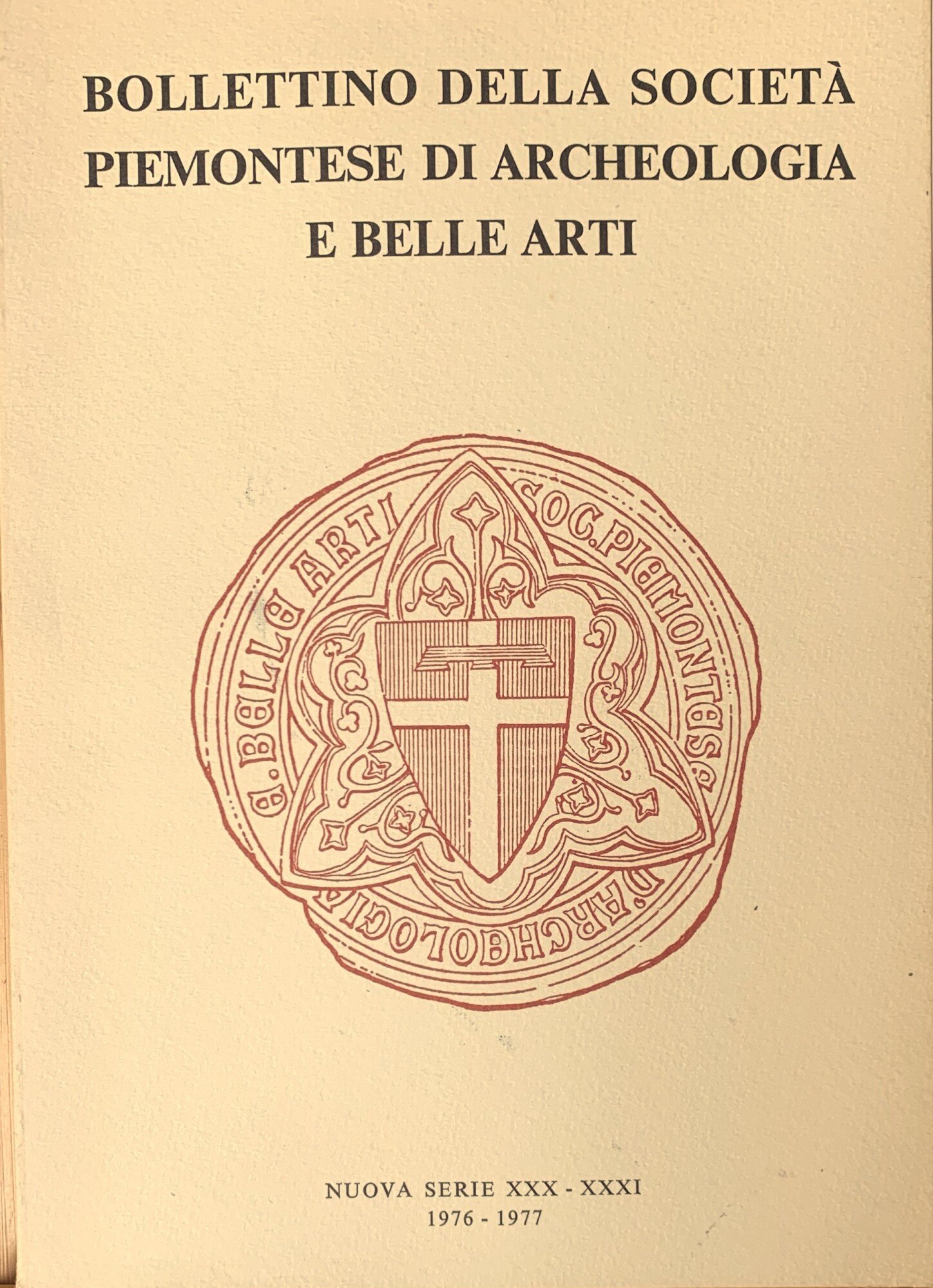 Bollettino della Società Piemontese di Archeologia e di Belle Arti …