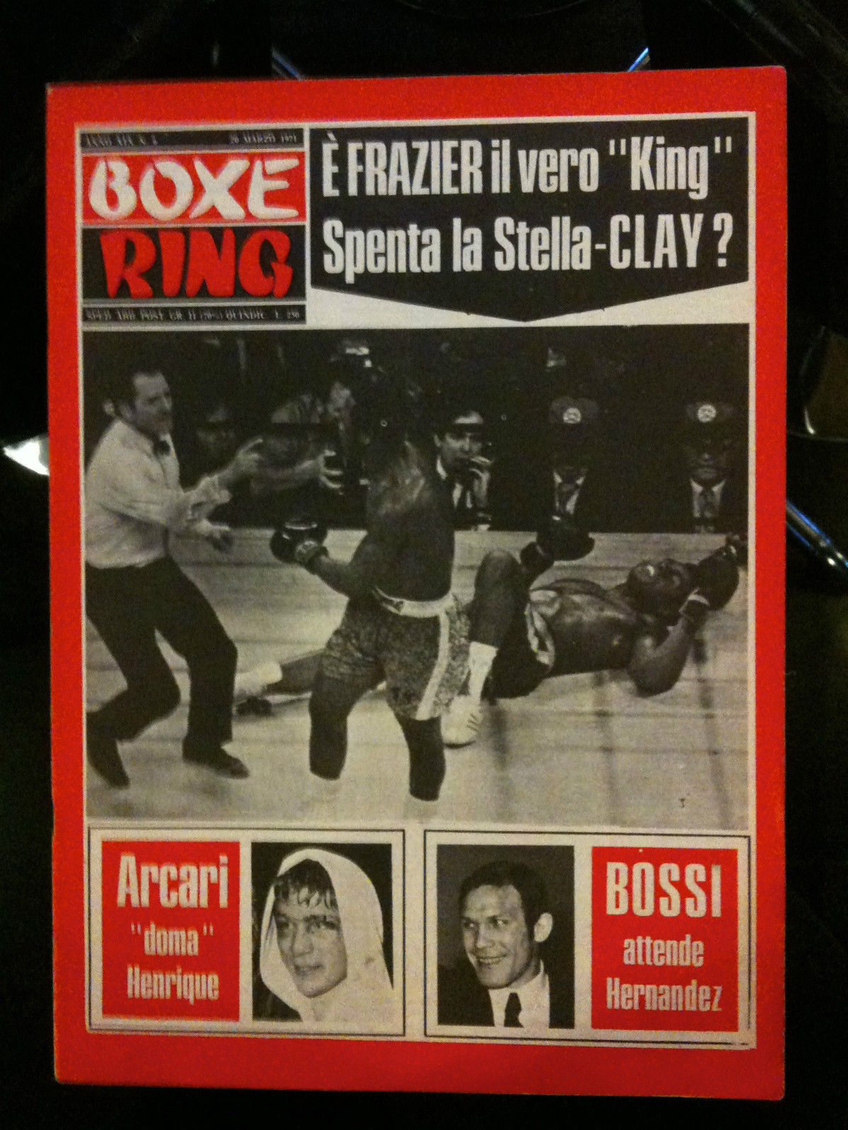 Boxe Ring anno XIX n^ 6 - 20 marzo 1971