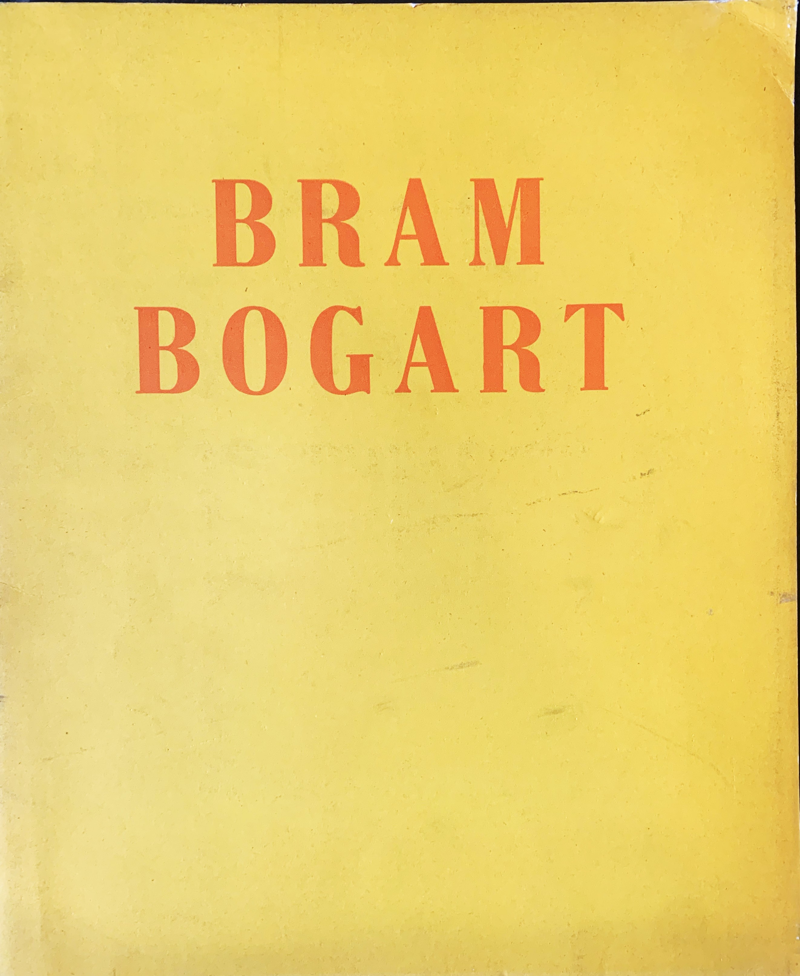 Bram Bogart. Dipinti 1953-1961