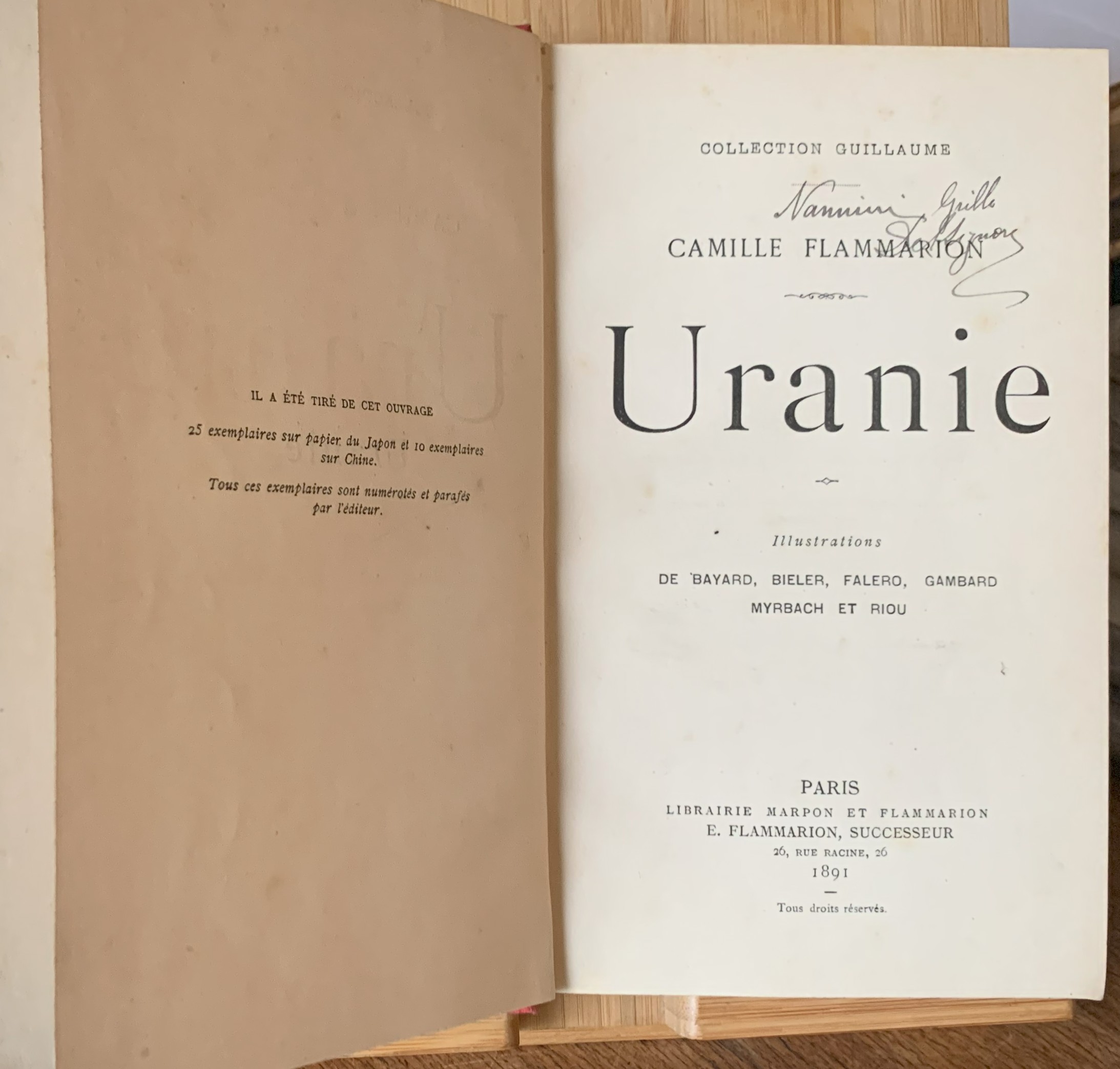 Camille Flammarion URANIE