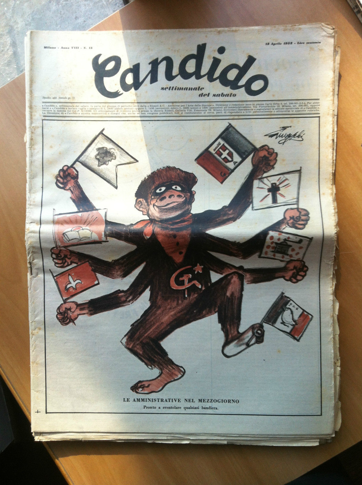 Candido Anno VIII n^ 15 Sabato 13 Aprile 1952 - …