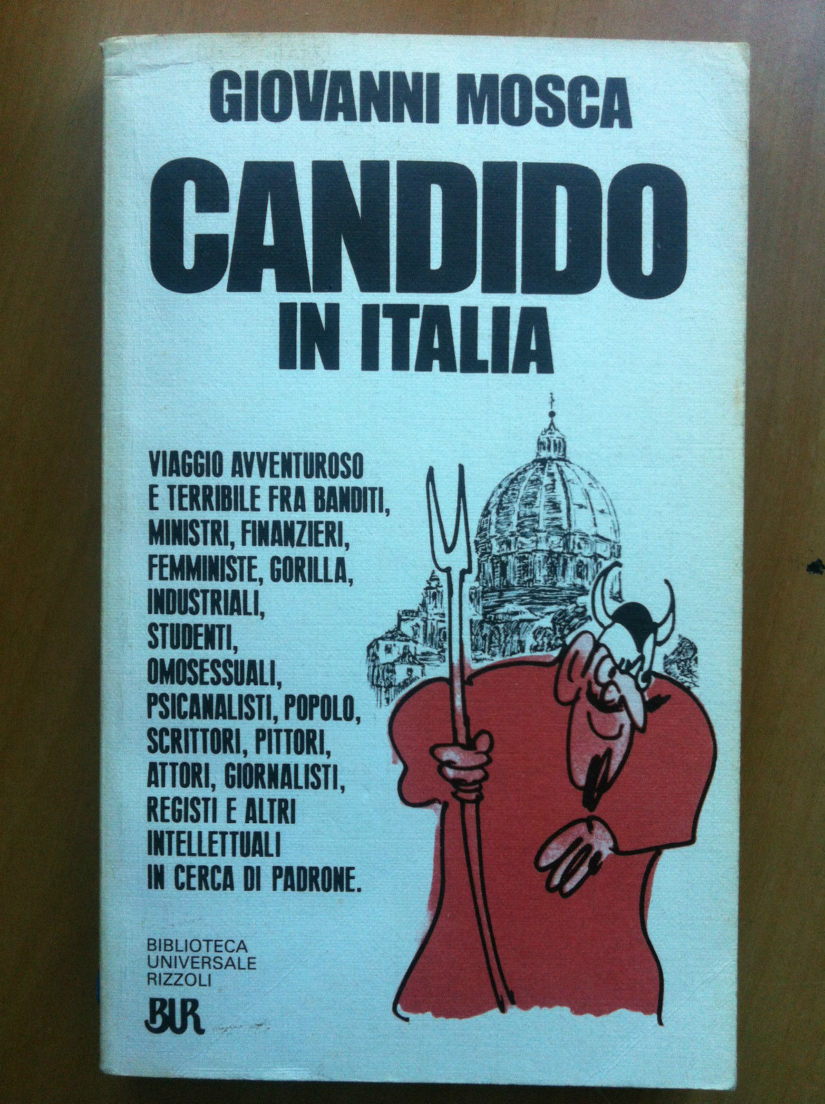 Candido in Italia Giovanni mosca BUR 1984 - E17138