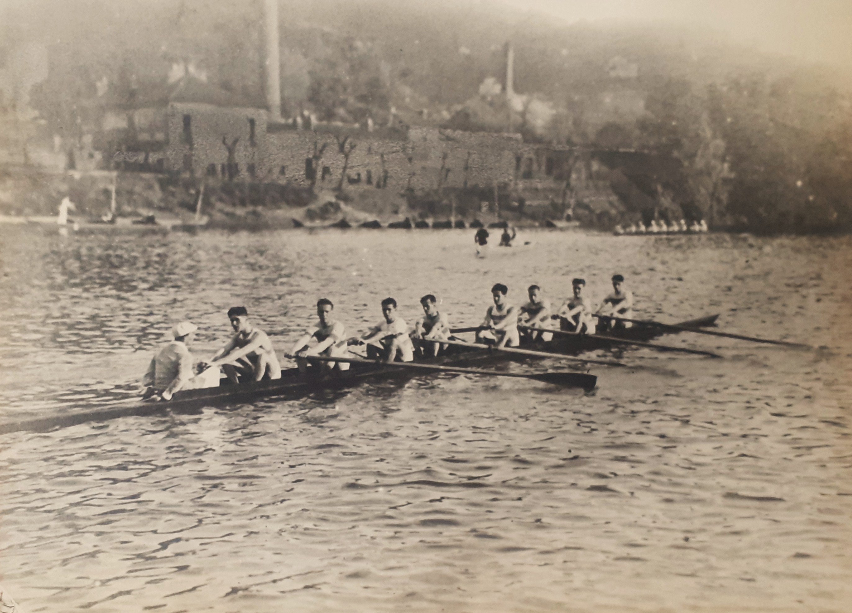 Canottaggio Campioni Italiani studenteschi "Tradotta della Cerea" 1926