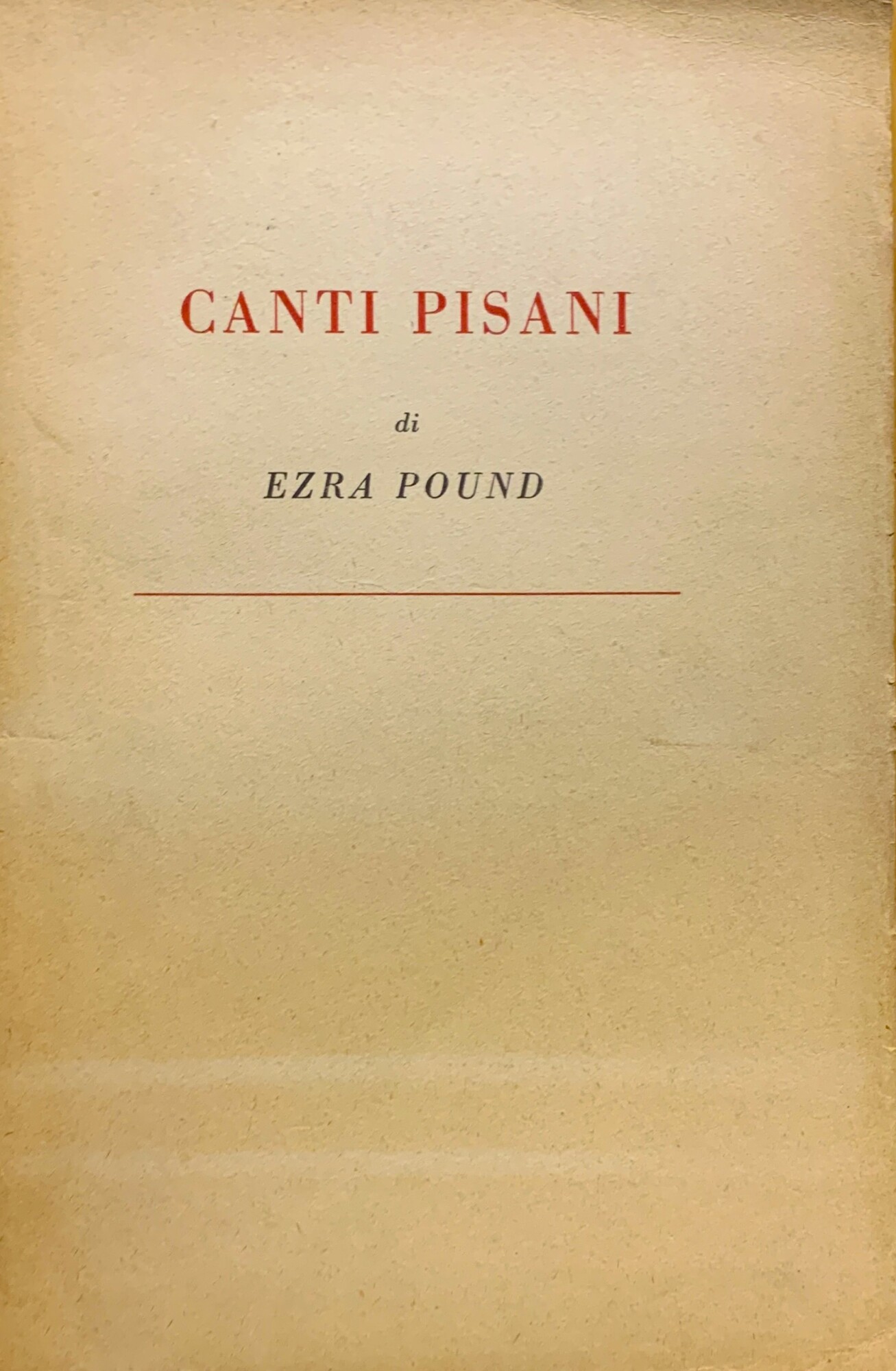 Canti pisani