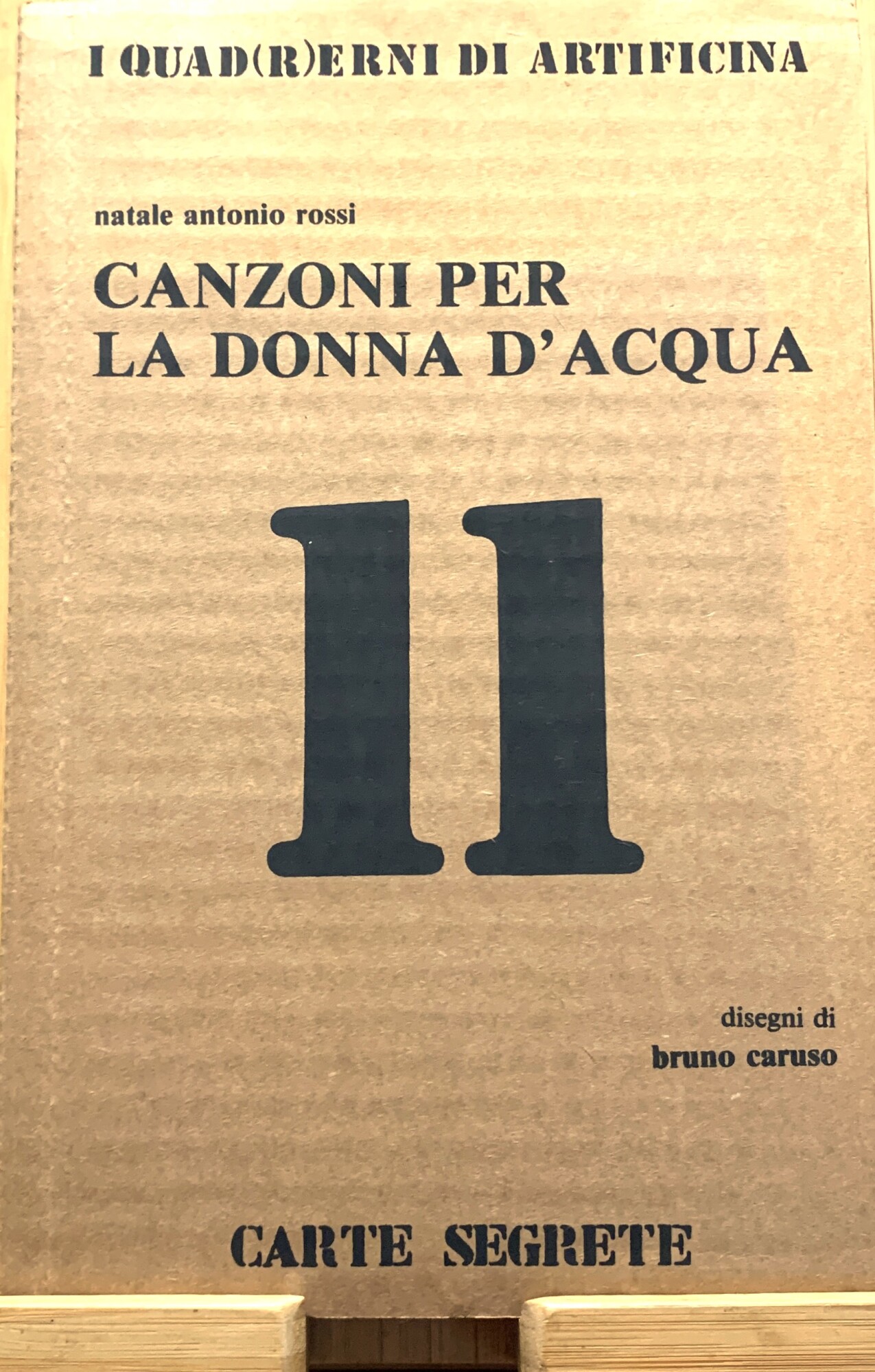 Canzoni per la donna d'acqua (I quad(r)erni di Artificina, 11, …