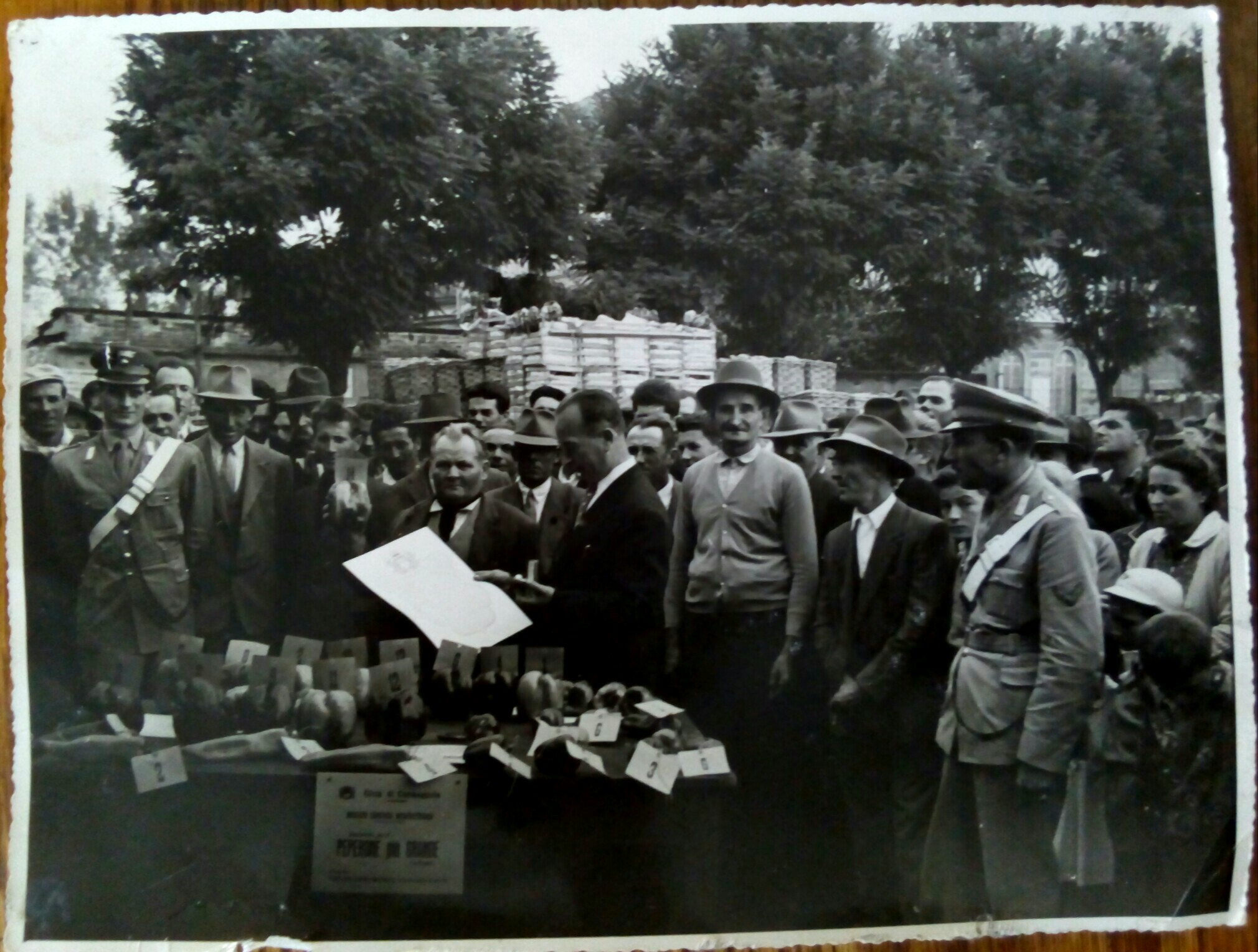 Carmagnola Fiera del peperone fotografia originale anni '50 ?