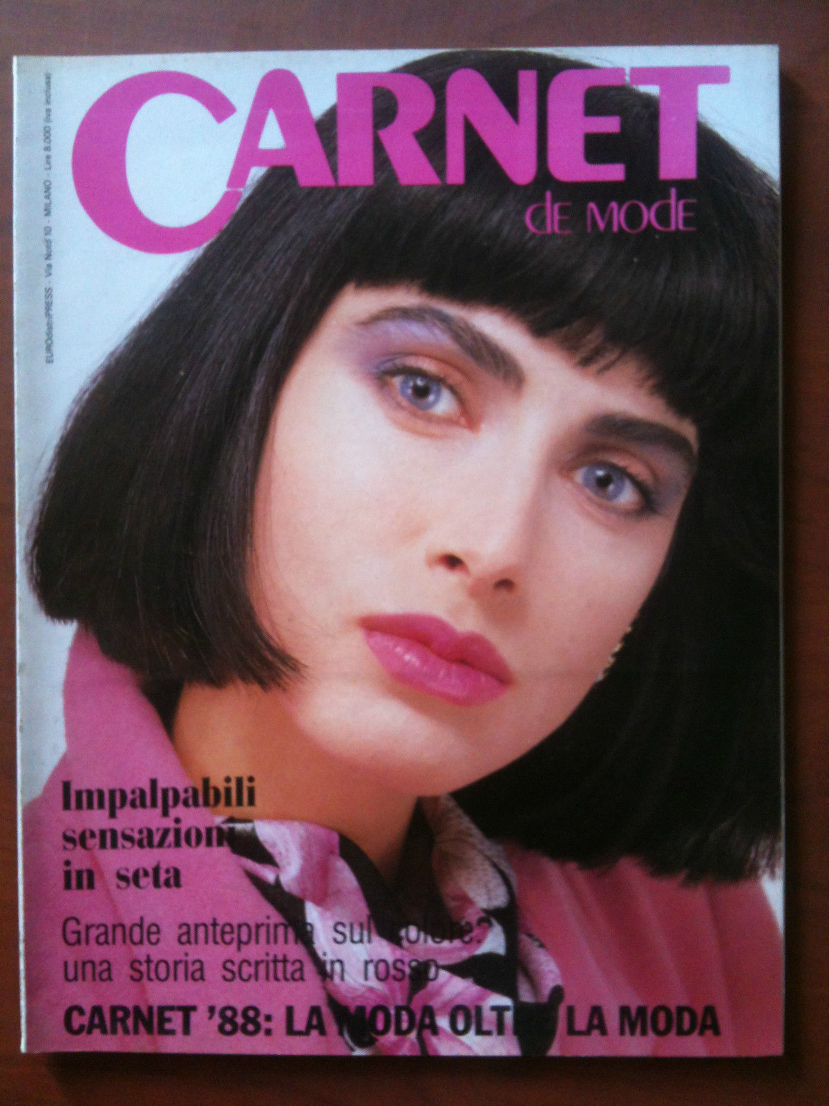 Carnet de Mode n^ 35 Primavera/Estate 1988 - E8207