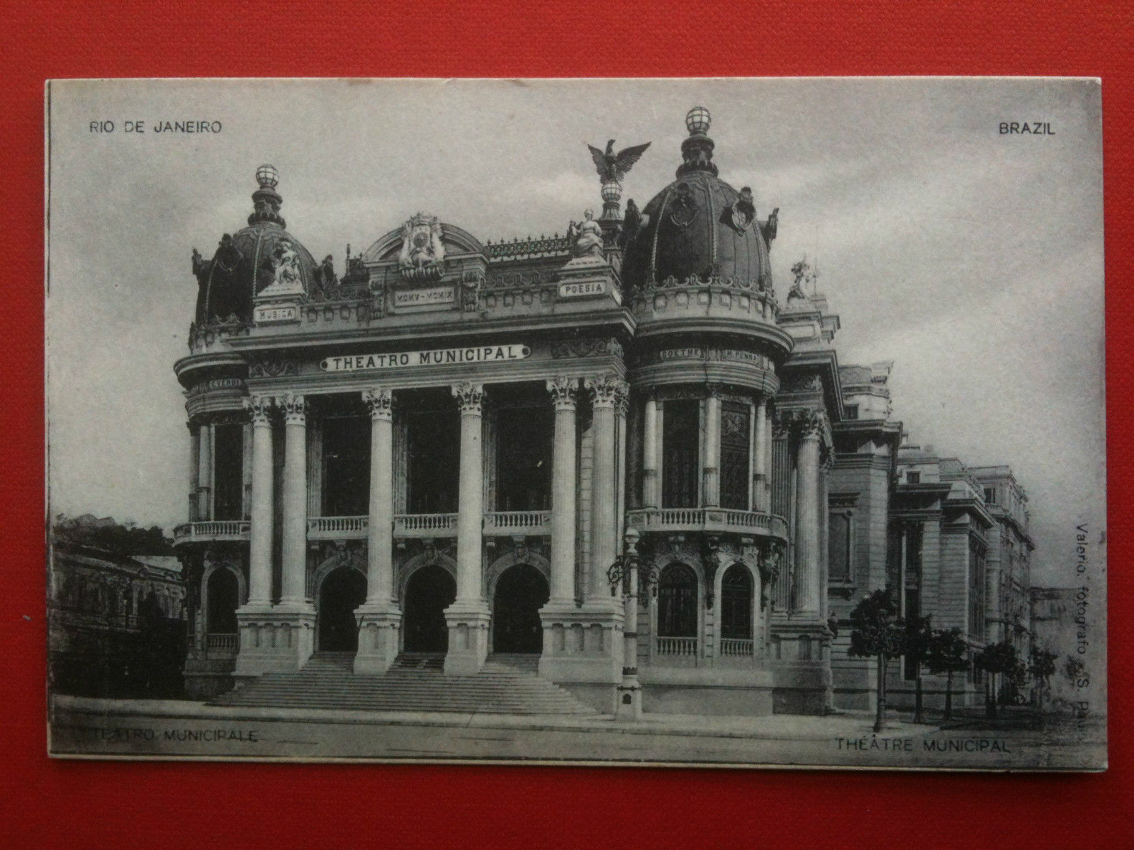 Cartolin/Bilhete Postal Brazil Rio de Janeiro - non viaggiata/no viajado