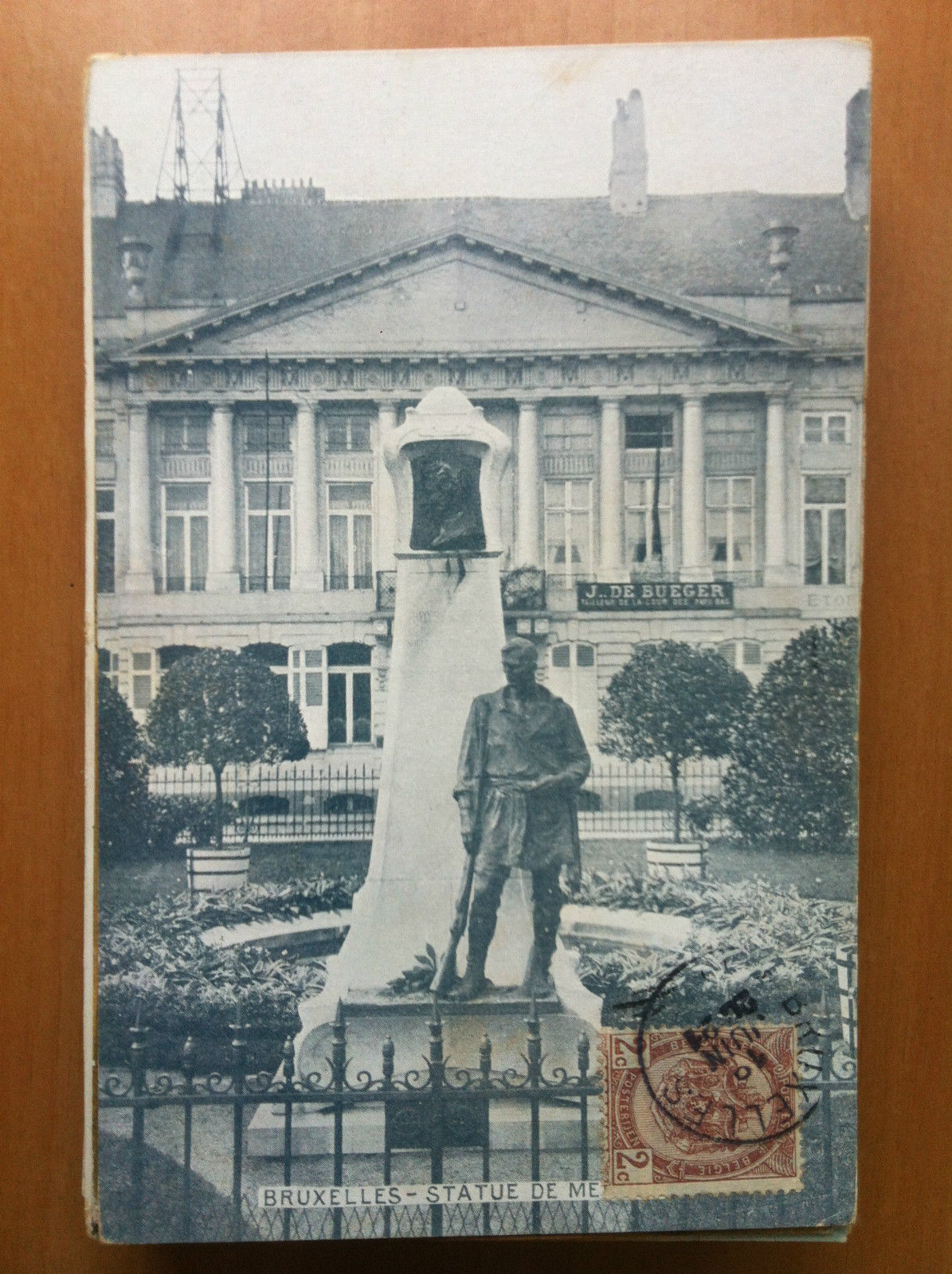 Cartolina Carte inizi '900 Belgio Belgique Bruxelles - viaggiata/voyagé - …