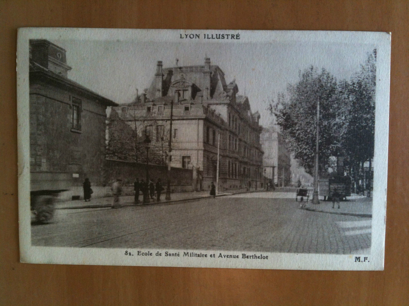 Cartolina Carte inizi '900 Lyon Ecole de Santé Militaire - …