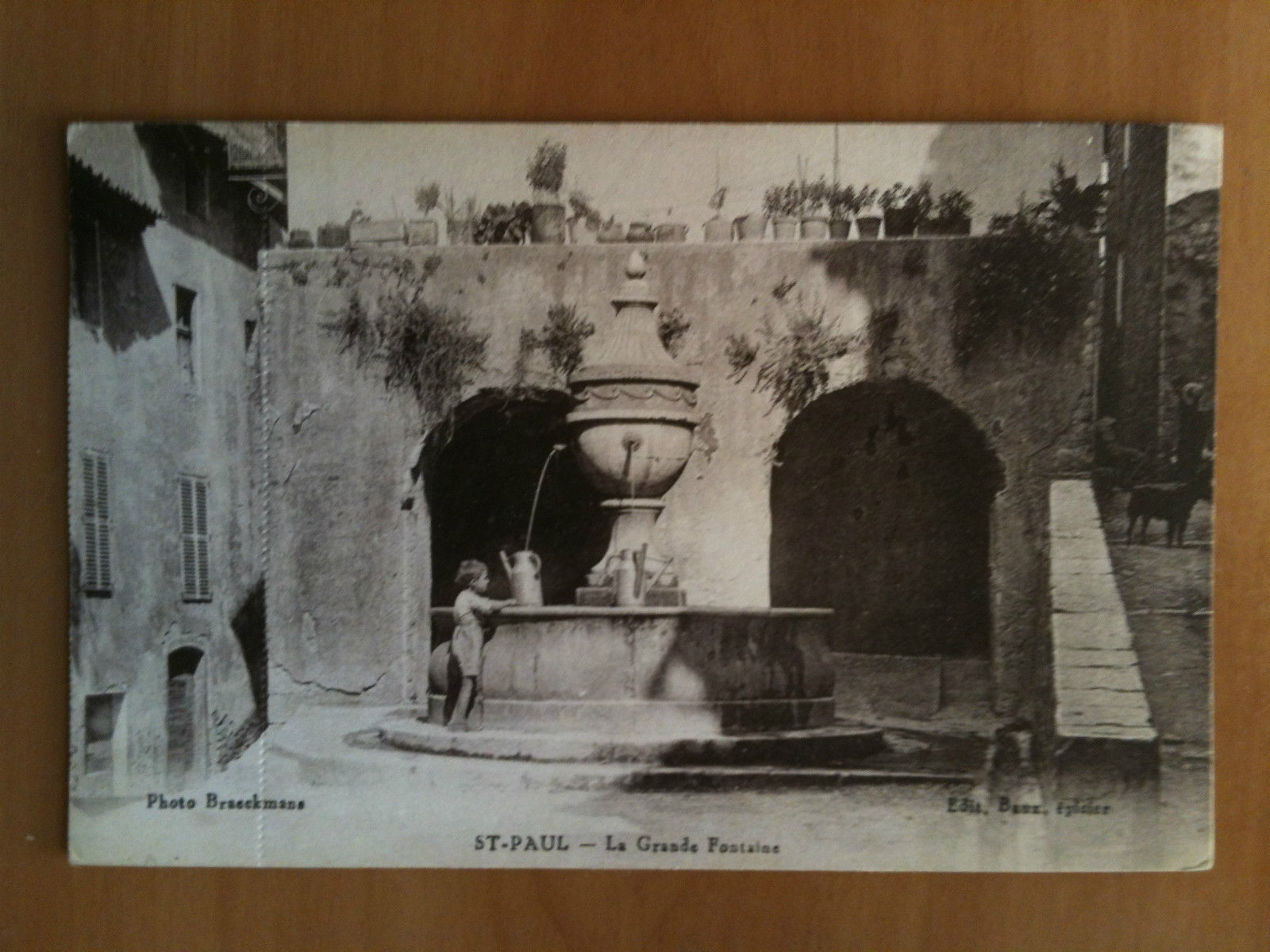 Cartolina/Carte postal inizi '900 St Paul La Grande Fontaine - …