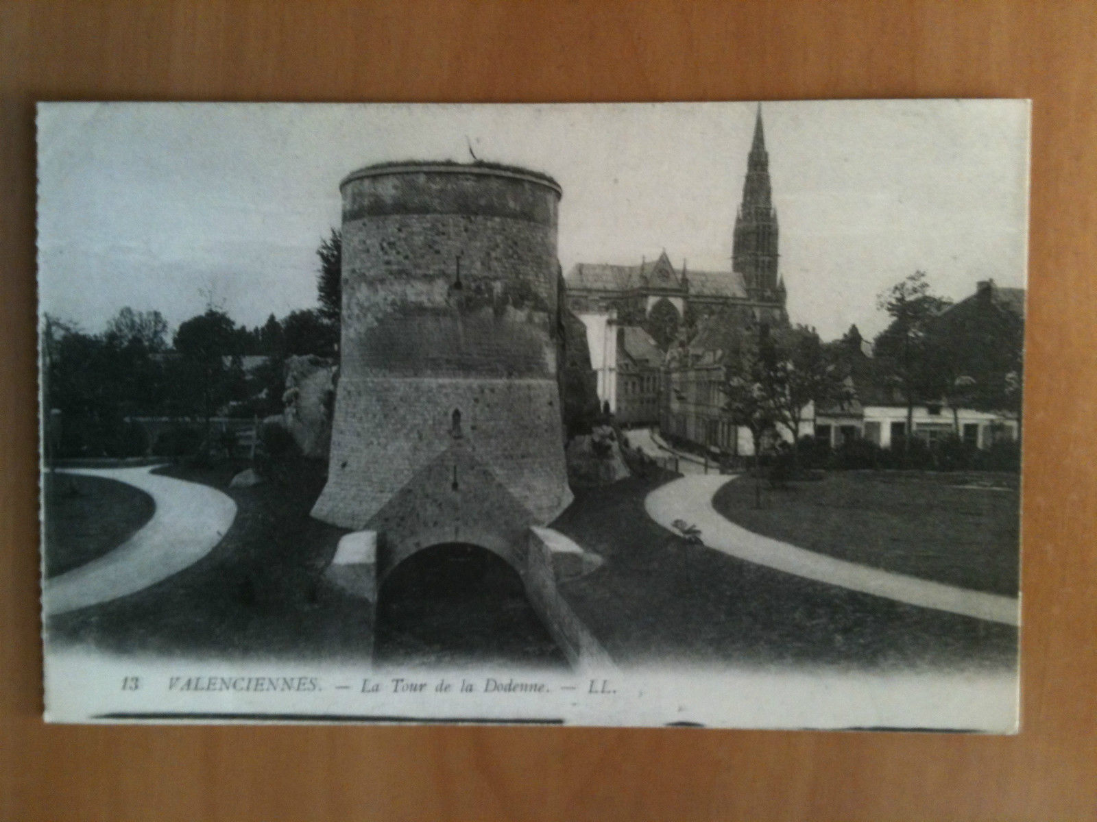 Cartolina/Carte postal inizi '900 Valenciennes Tour Dodenne - non viaggiata