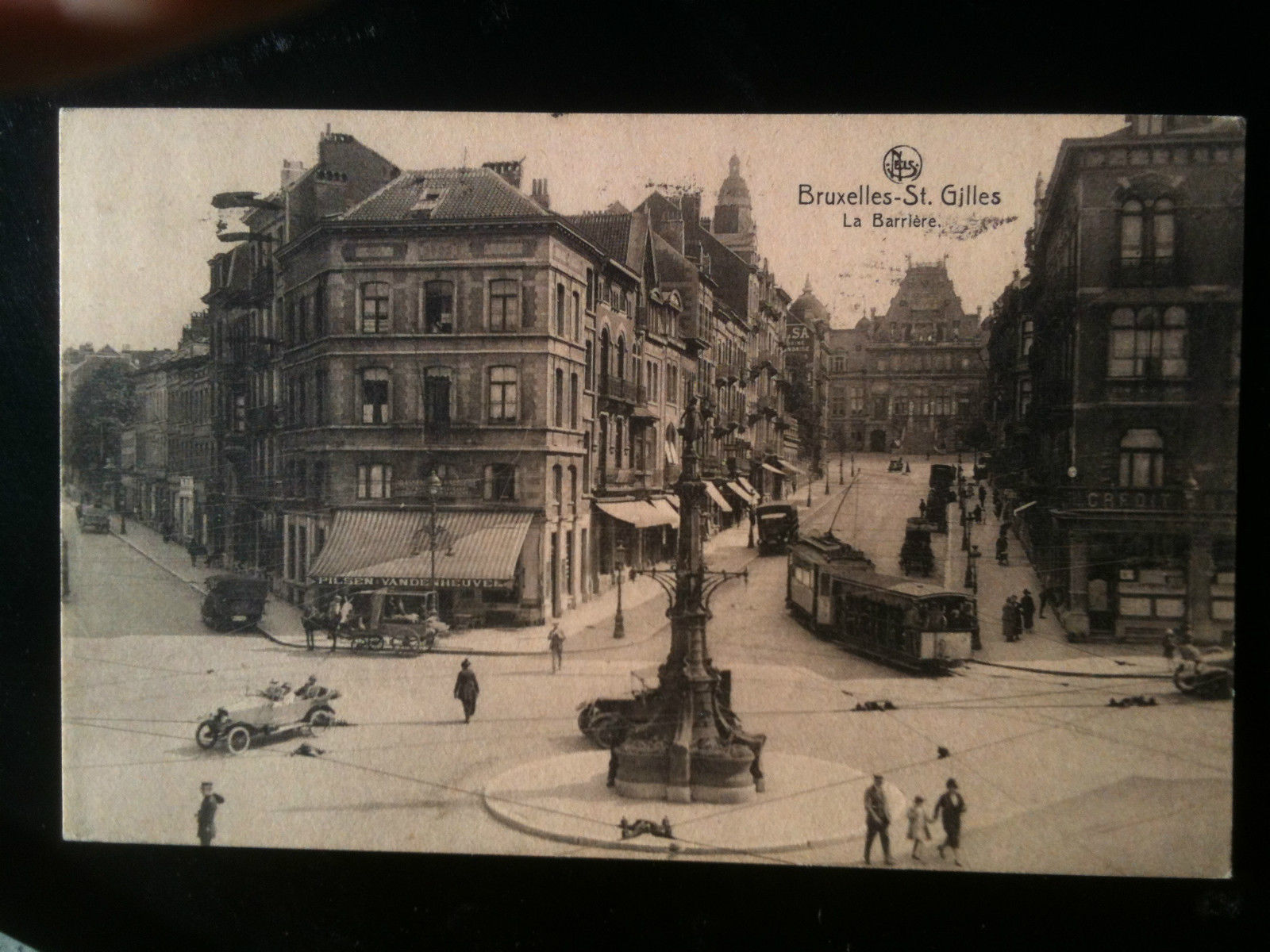 Cartolina Carte postale inizi '900 Belgio Belgique Bruxelles - viaggiat/voyagé