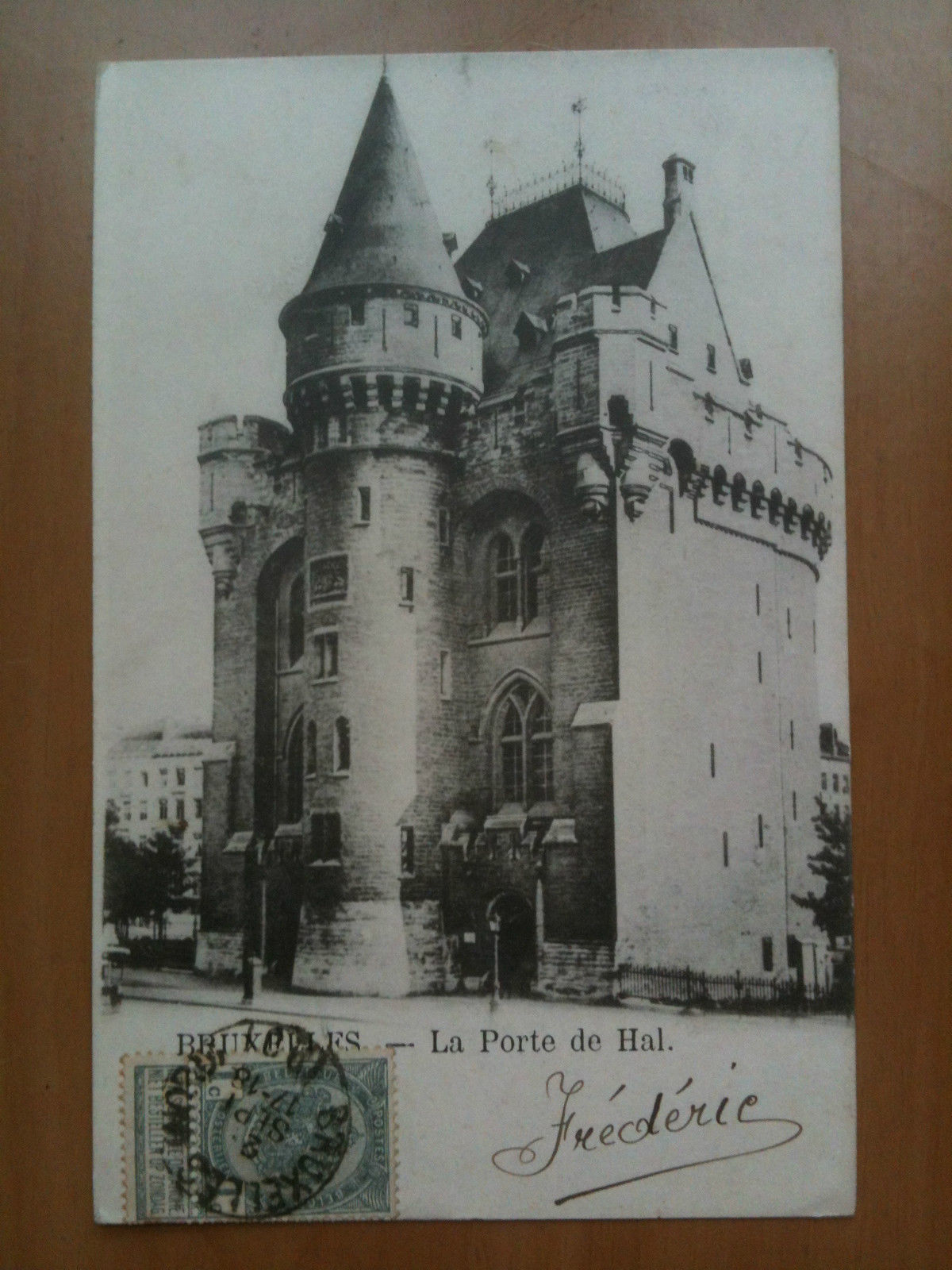 Cartolina Carte postale inizi '900 Belgio Belgique Bruxelles - viaggiata