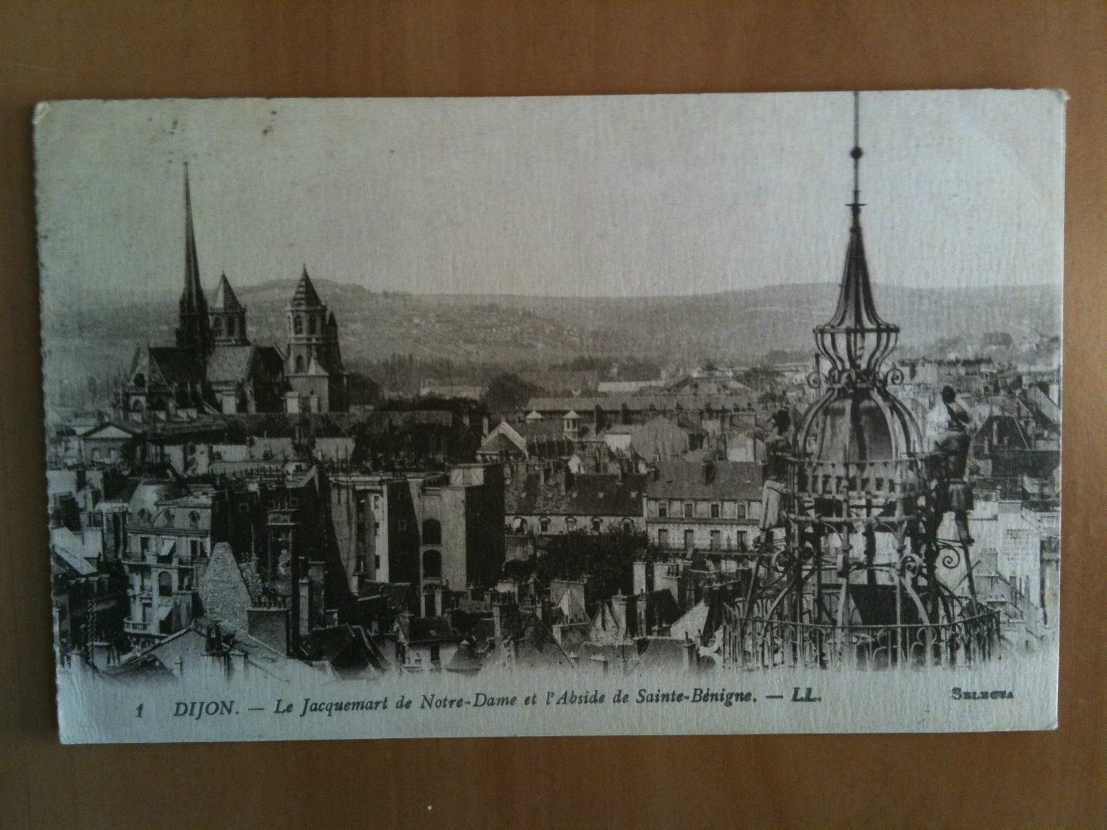 Cartolina/Carte postale inizi '900 Dijon Notre Dane Sainte Bènigne - …