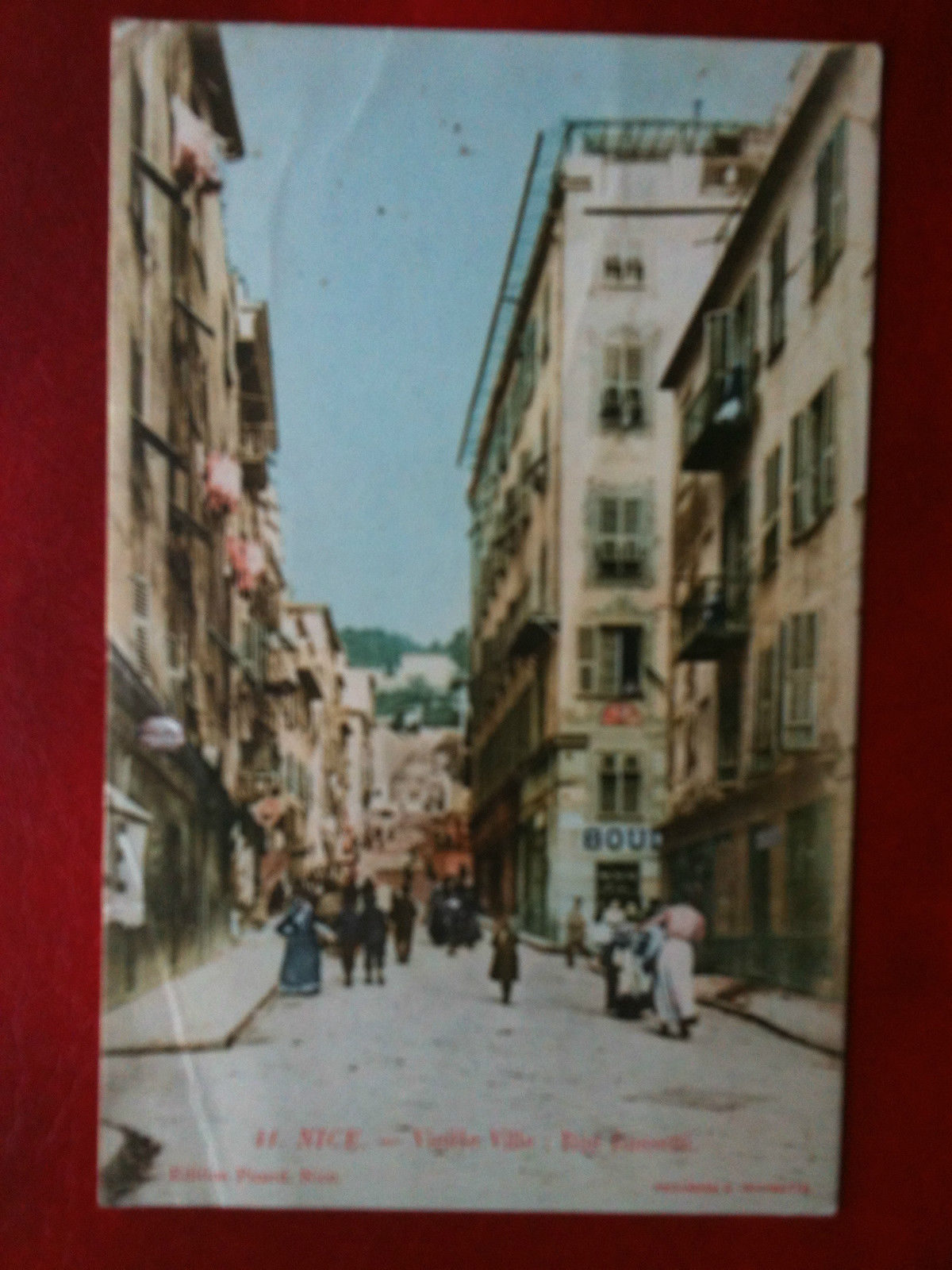 Cartolina/Carte postale inizi '900 Francia Cote d'Azur Nice - viaggiata