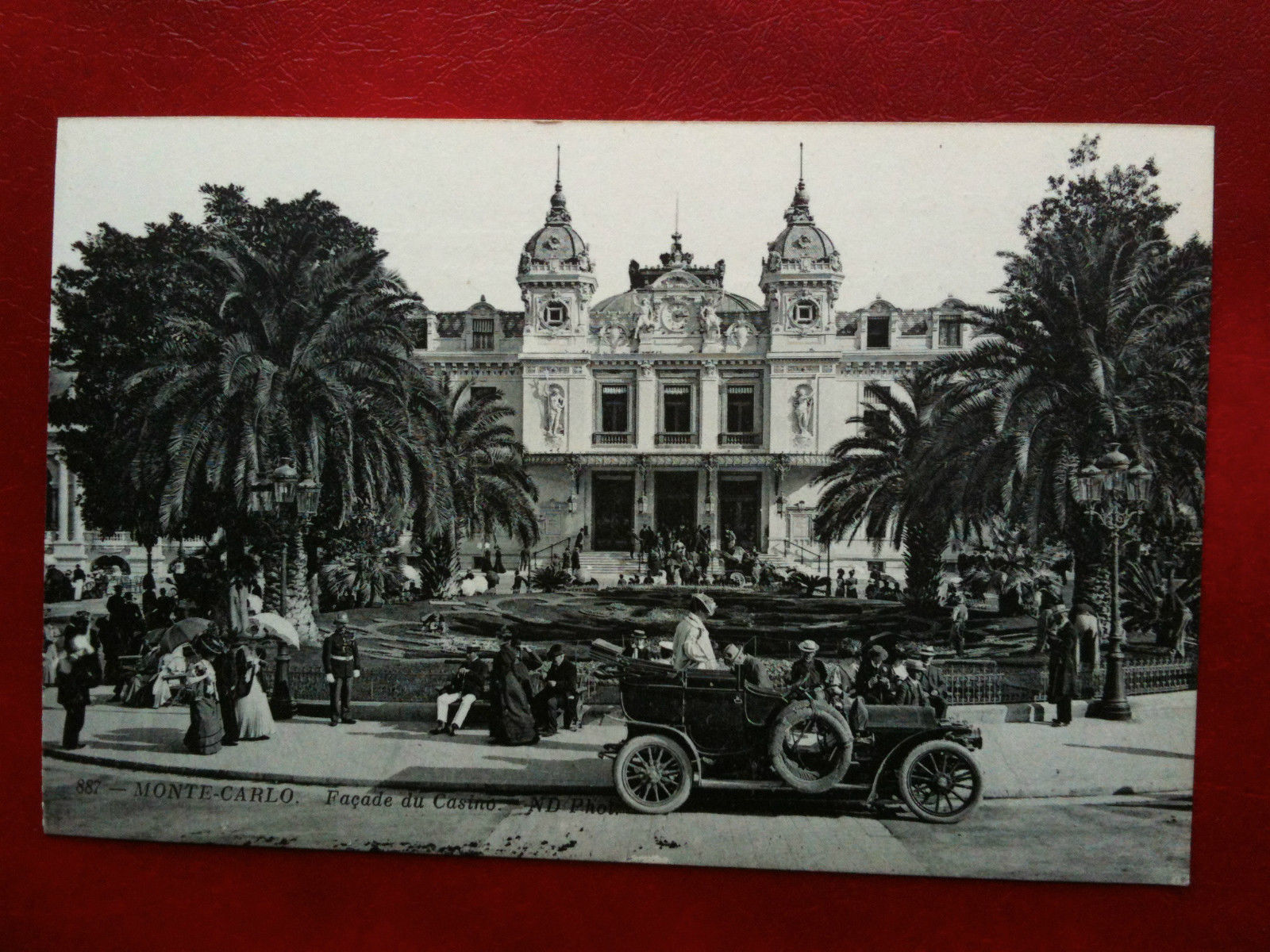 Cartolina/Carte postale inizi '900 Francia Monte-Carlo Casino non viaggiata