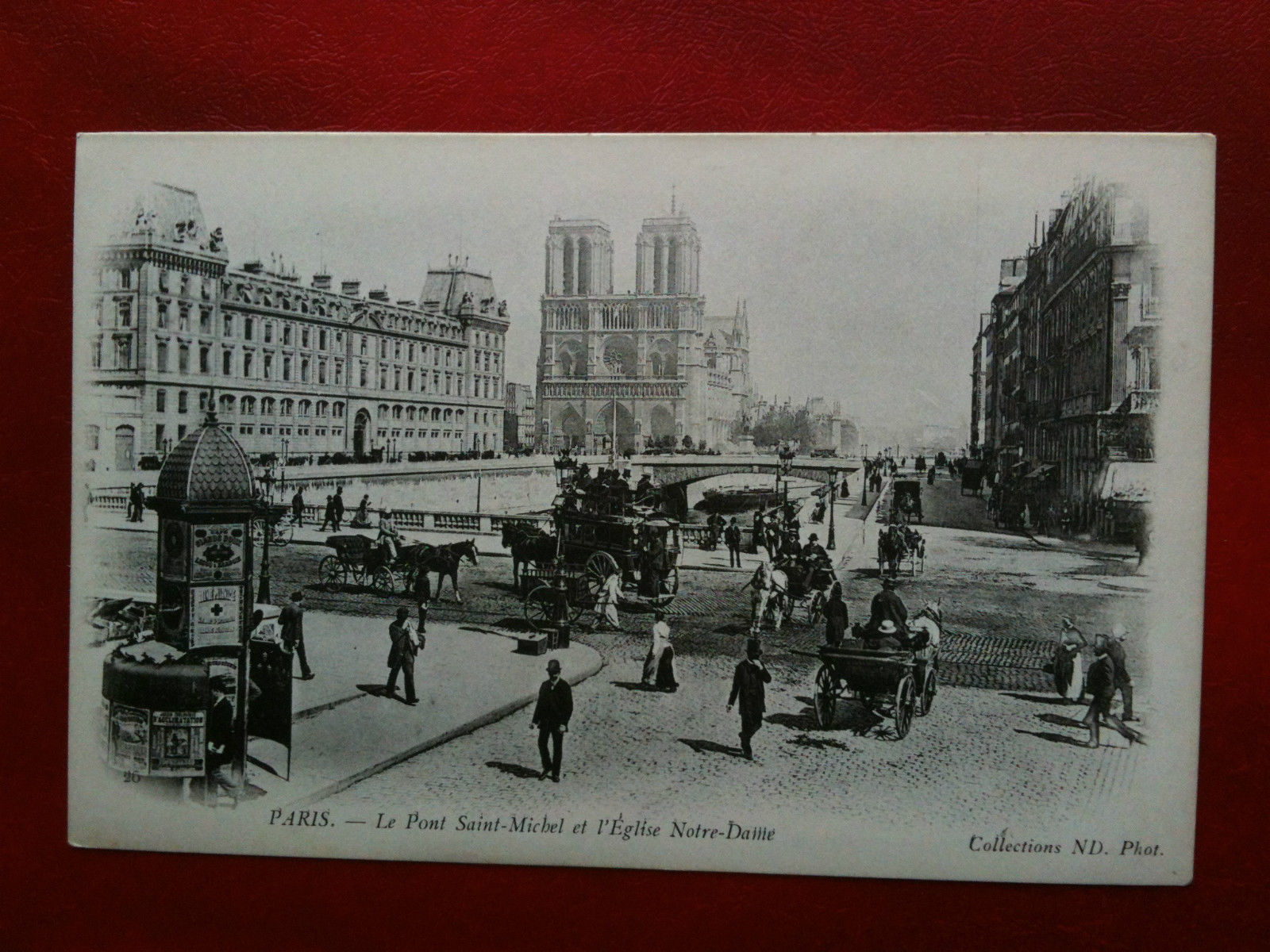 Cartolina/Carte postale inizi '900 Francia Paris Notre Dame non viaggiata