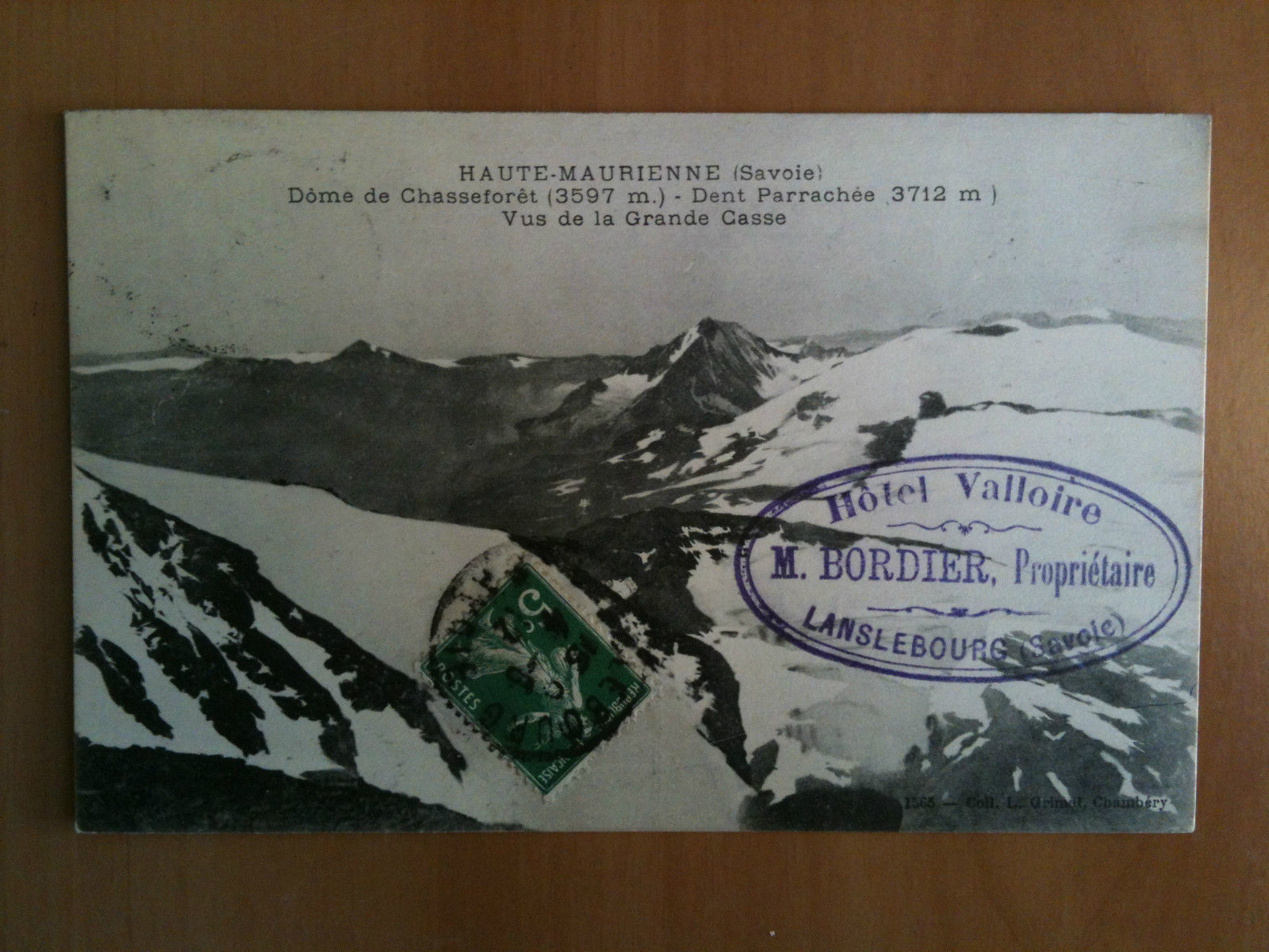 Cartolina/Carte postale inizi '900 Haute-Maurienne Savoie - viaggiata