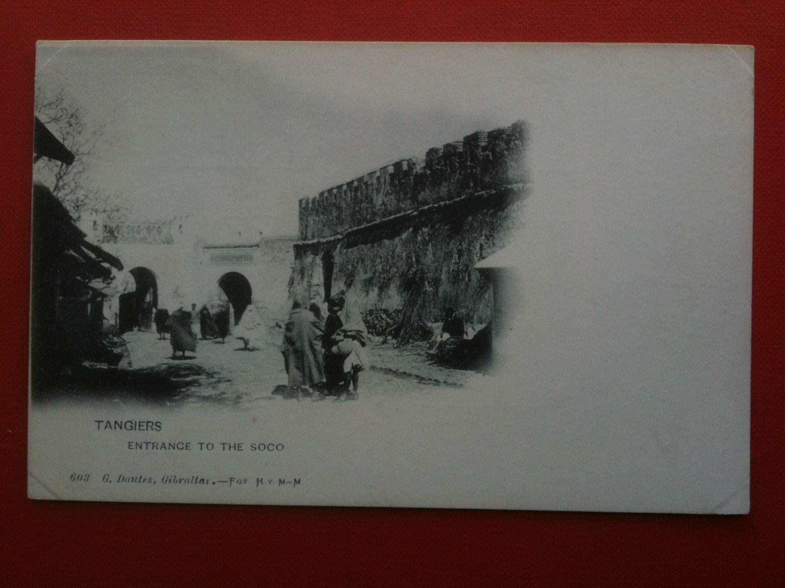 Cartolina/Carte postale inizi '900 Marocco/Morocco Tangiers - non viaggiata