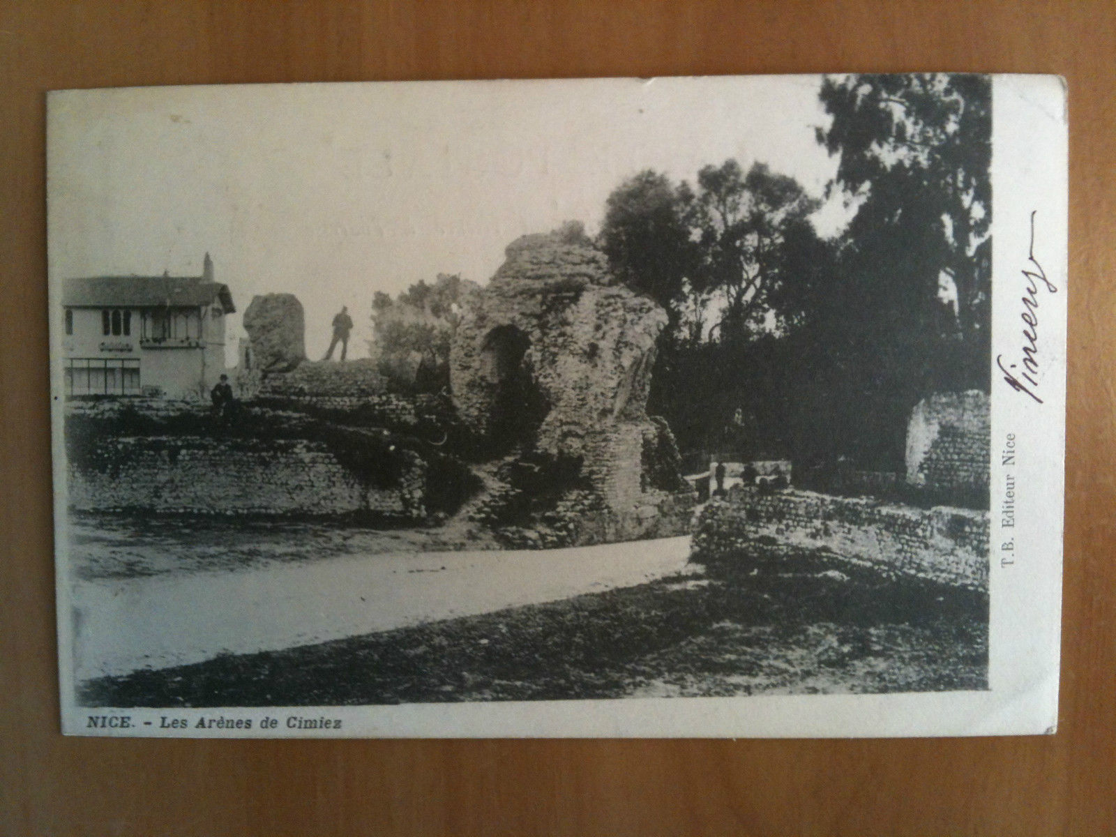 Cartolina/Carte postale inizi '900 Nice Les Arènes de Cimiez - …