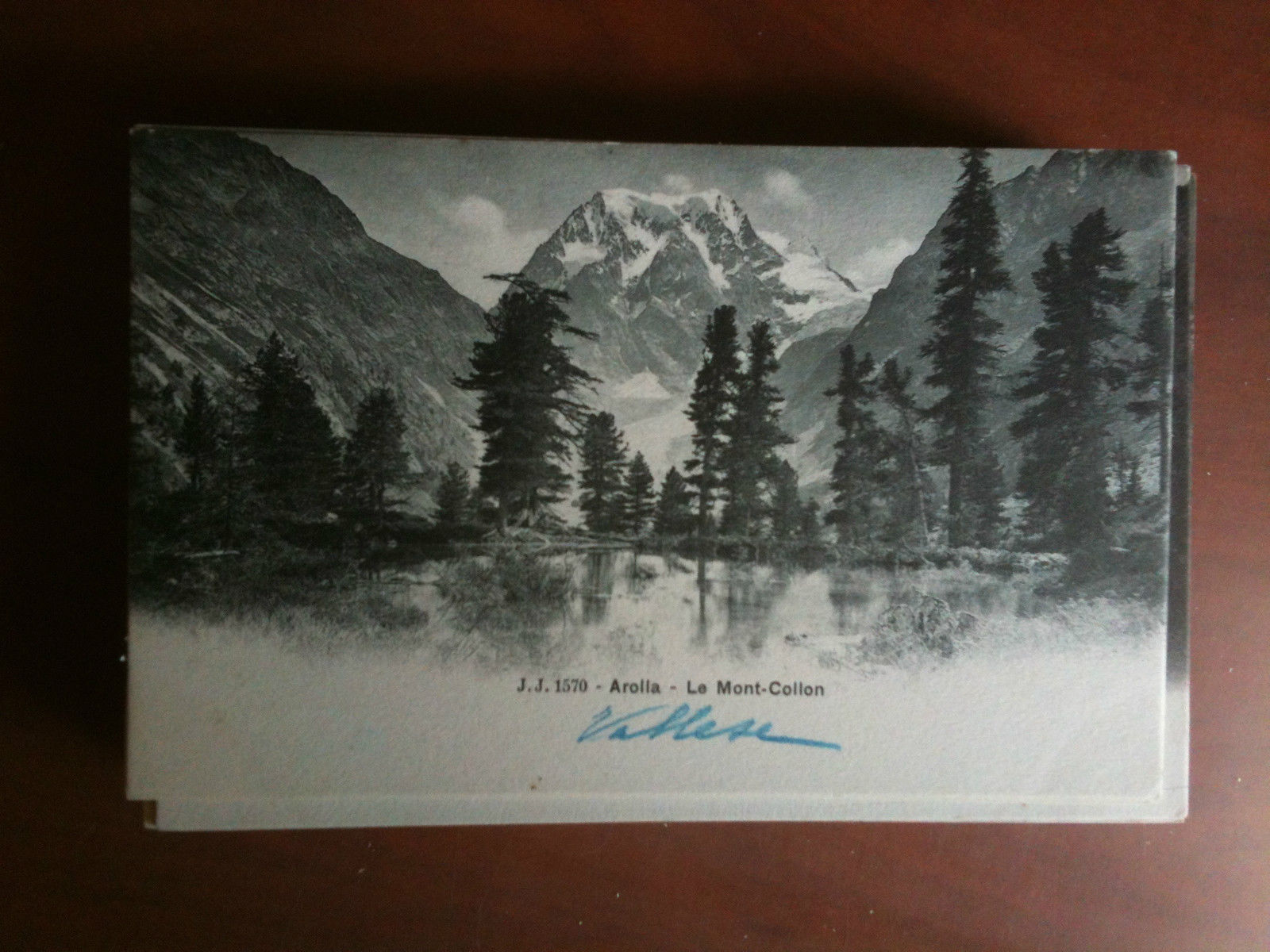 Cartolina/Carte postale inizi '900 Suisse Arolla Mont Collon - non …