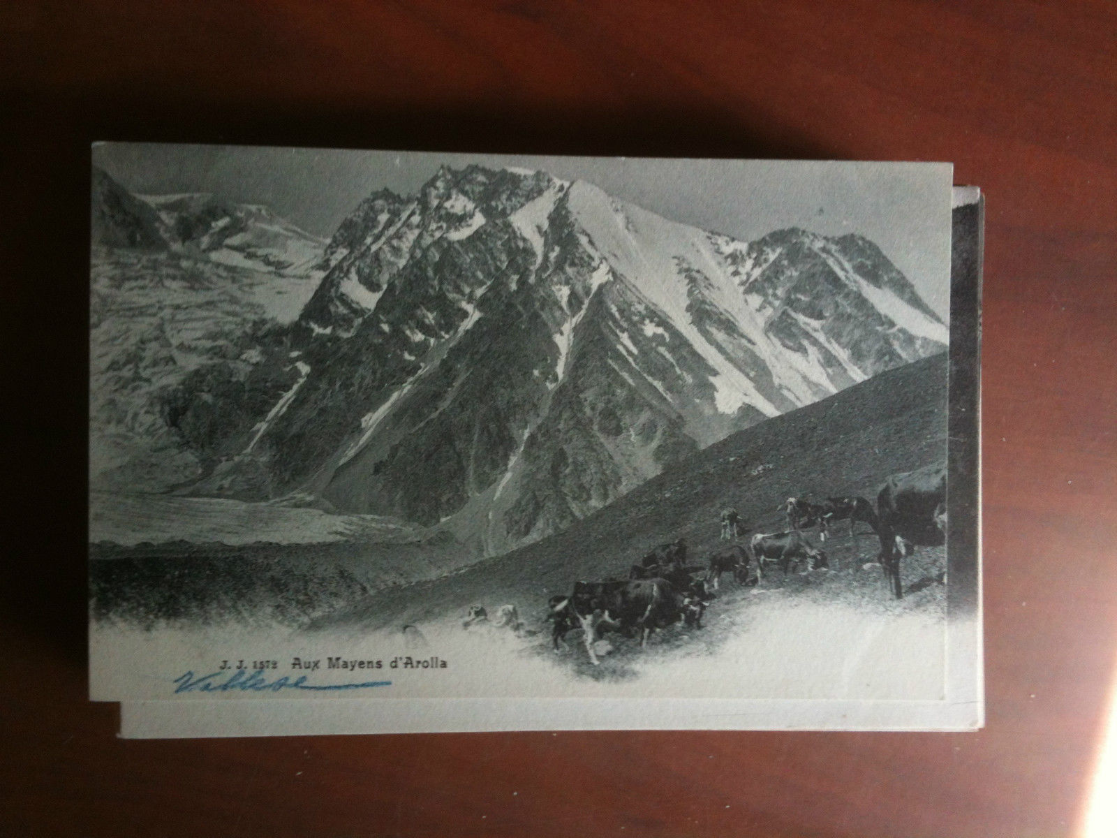 Cartolina/Carte postale inizi '900 Suisse Aux Mayens d'Arolla - non …
