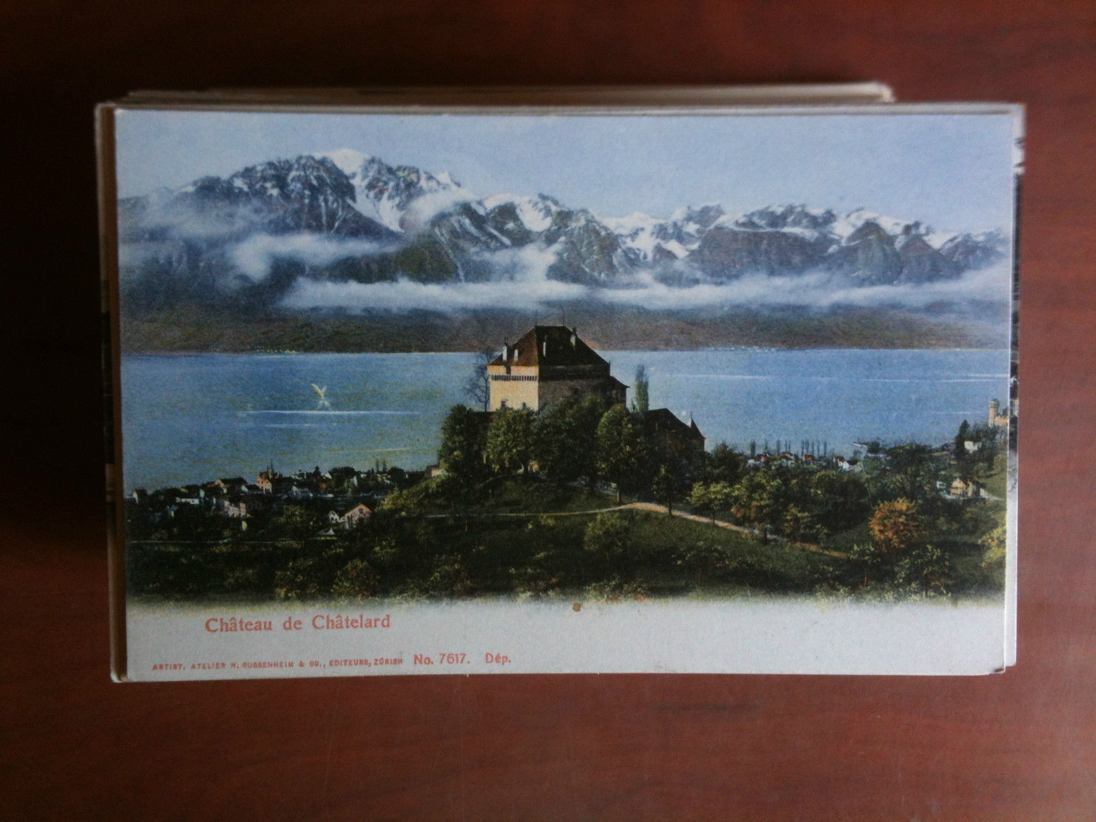 Cartolina/Carte postale inizi '900 Suisse Chateau de Chatelard - non …