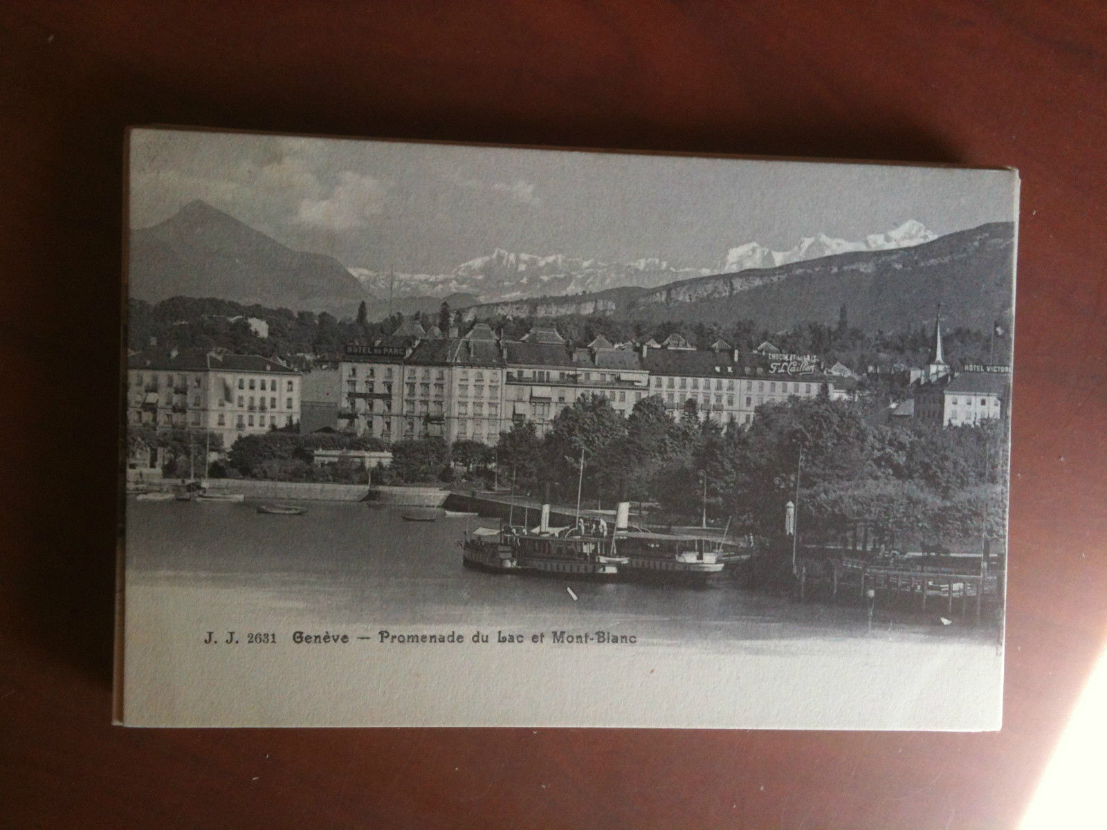 Cartolina/Carte postale inizi '900 Suisse Genève - non viaggata