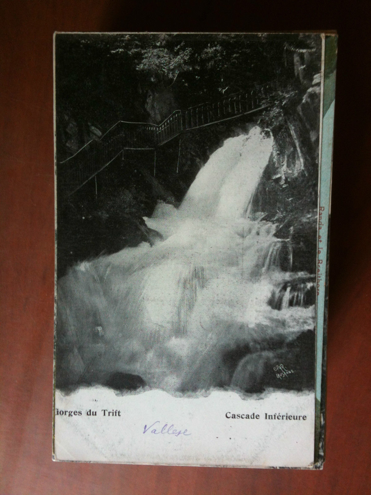 Cartolina/Carte postale inizi '900 Suisse Gorges du Trift - non …