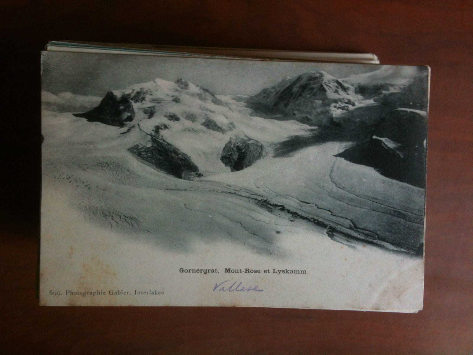 Cartolina/Carte postale inizi '900 Suisse Gornergrat Mont-Rose - non viaggata