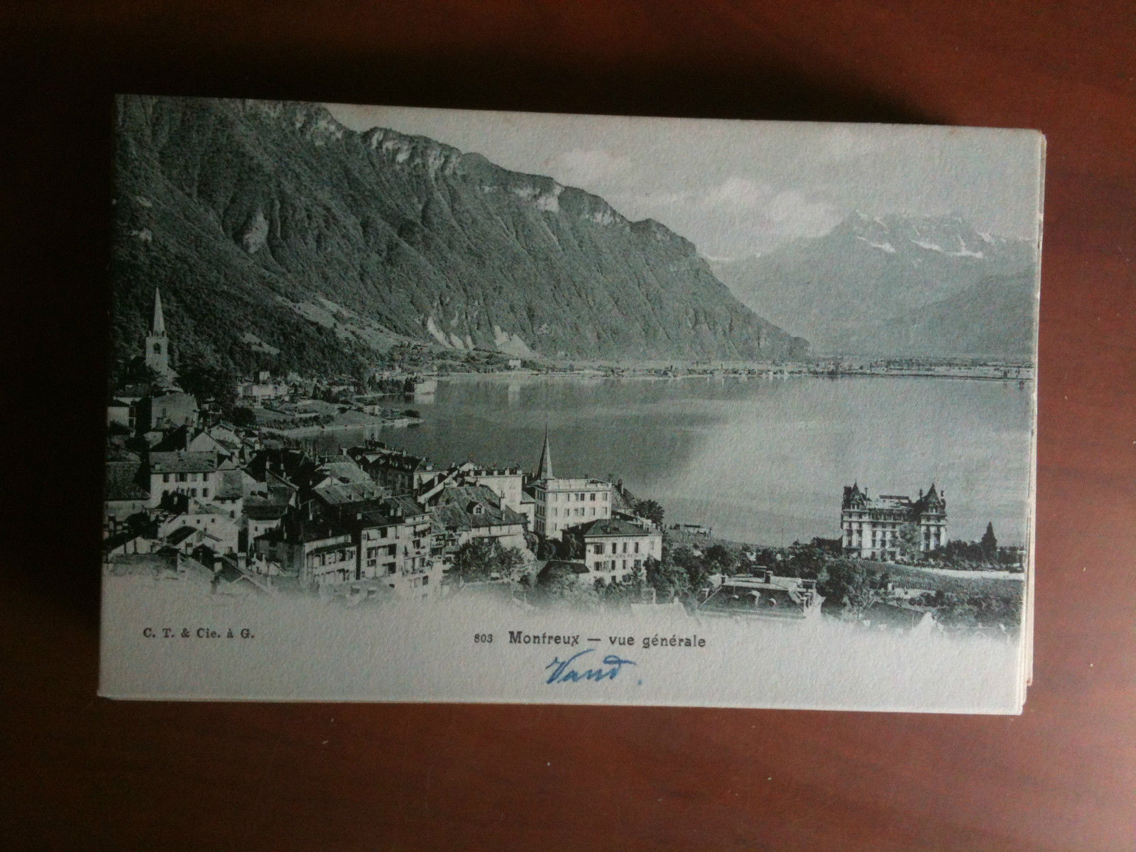 Cartolina/Carte postale inizi '900 Suisse Montreux - non viaggata