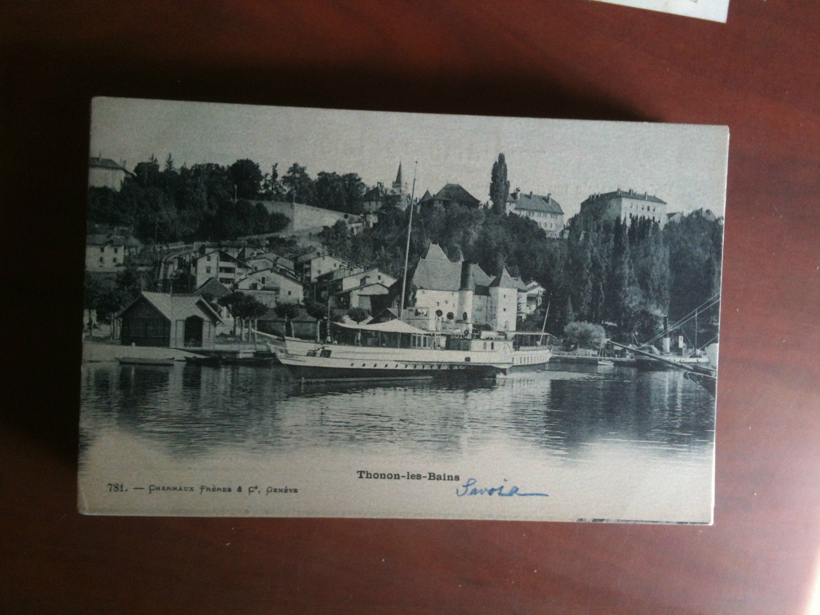 Cartolina/Carte postale inizi '900 Suisse Thonon Les Bains - non …
