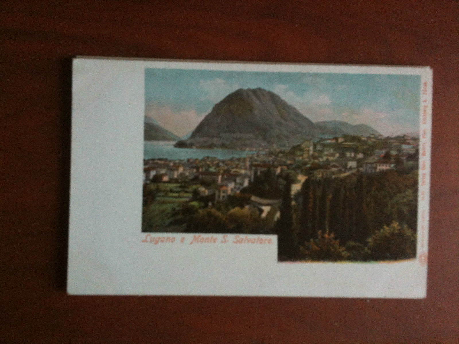 Cartolina/Carte postale inizi '900 Svizzera Lugano - non viaggata