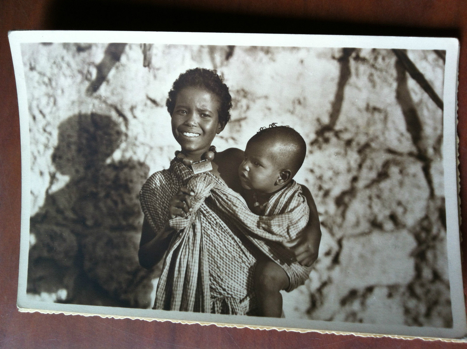 Cartolina fotografica originale anni '30 Mogadiscio Somalia n^9 Fotografo Parodi