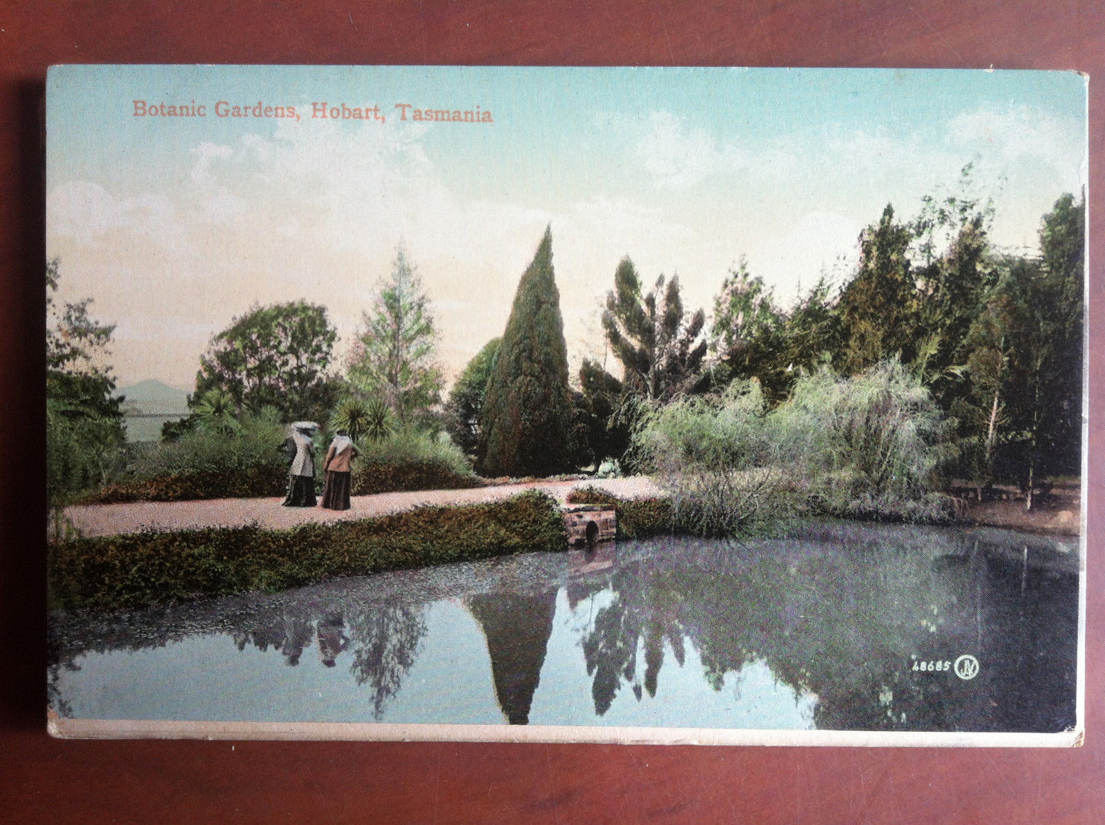 Cartolina inizi '900 Australia Hobart Tasmania non viaggiata - E12907