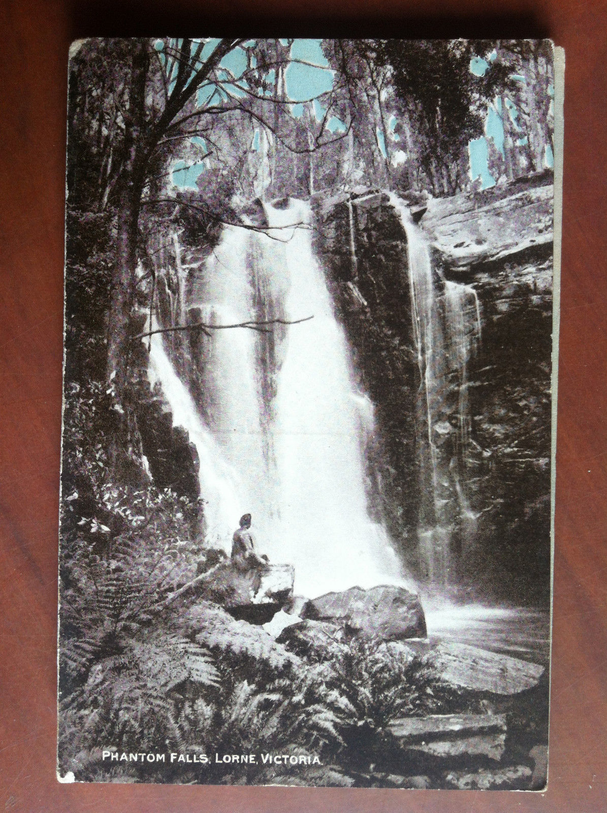 Cartolina inizi '900 Australia Victoria Phantom Falls non viaggiata - …