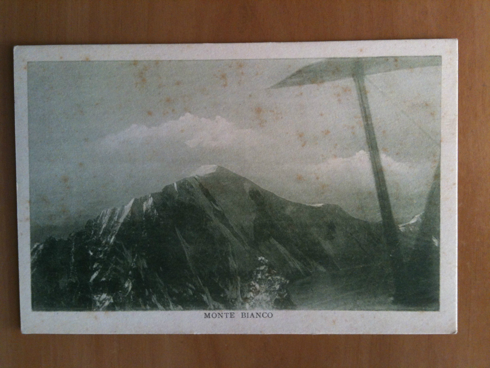 Cartolina inizi '900 Monte Bianco - non viaggiata