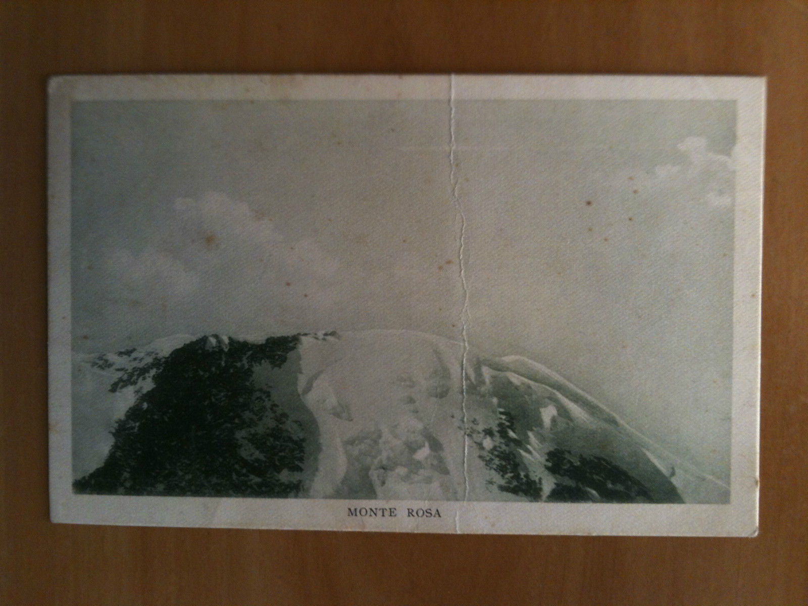 Cartolina inizi '900 Monte Rosa - non viaggiata